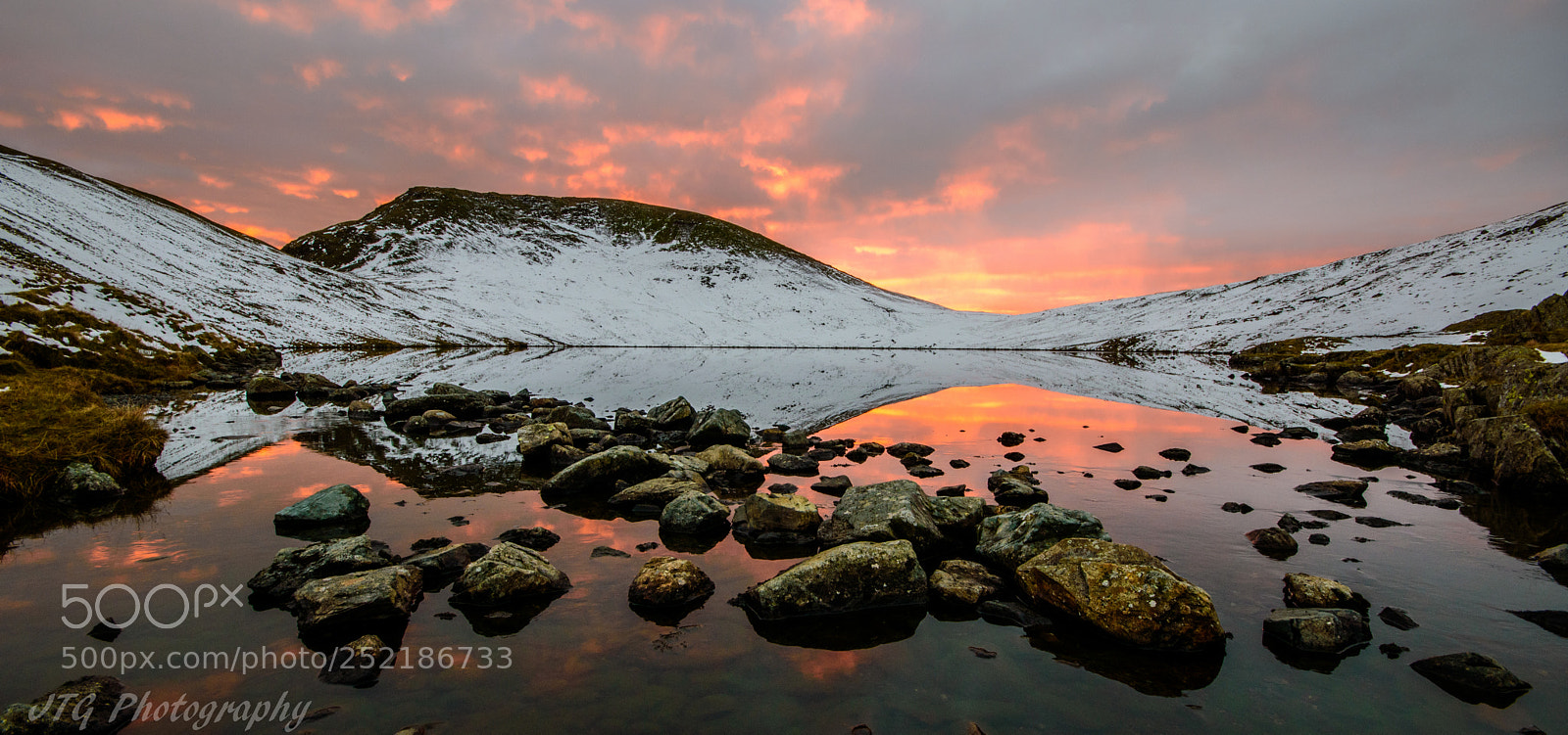 Nikon D5500 sample photo. Sunset tarn photography