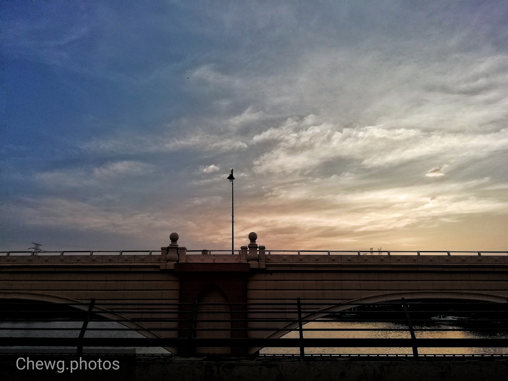 HUAWEI Honor 9 Lite sample photo. Sunset bridge… photography