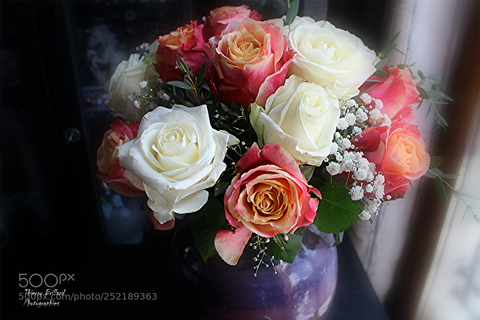 Canon EOS 600D (Rebel EOS T3i / EOS Kiss X5) sample photo. Bouquet de roses photography