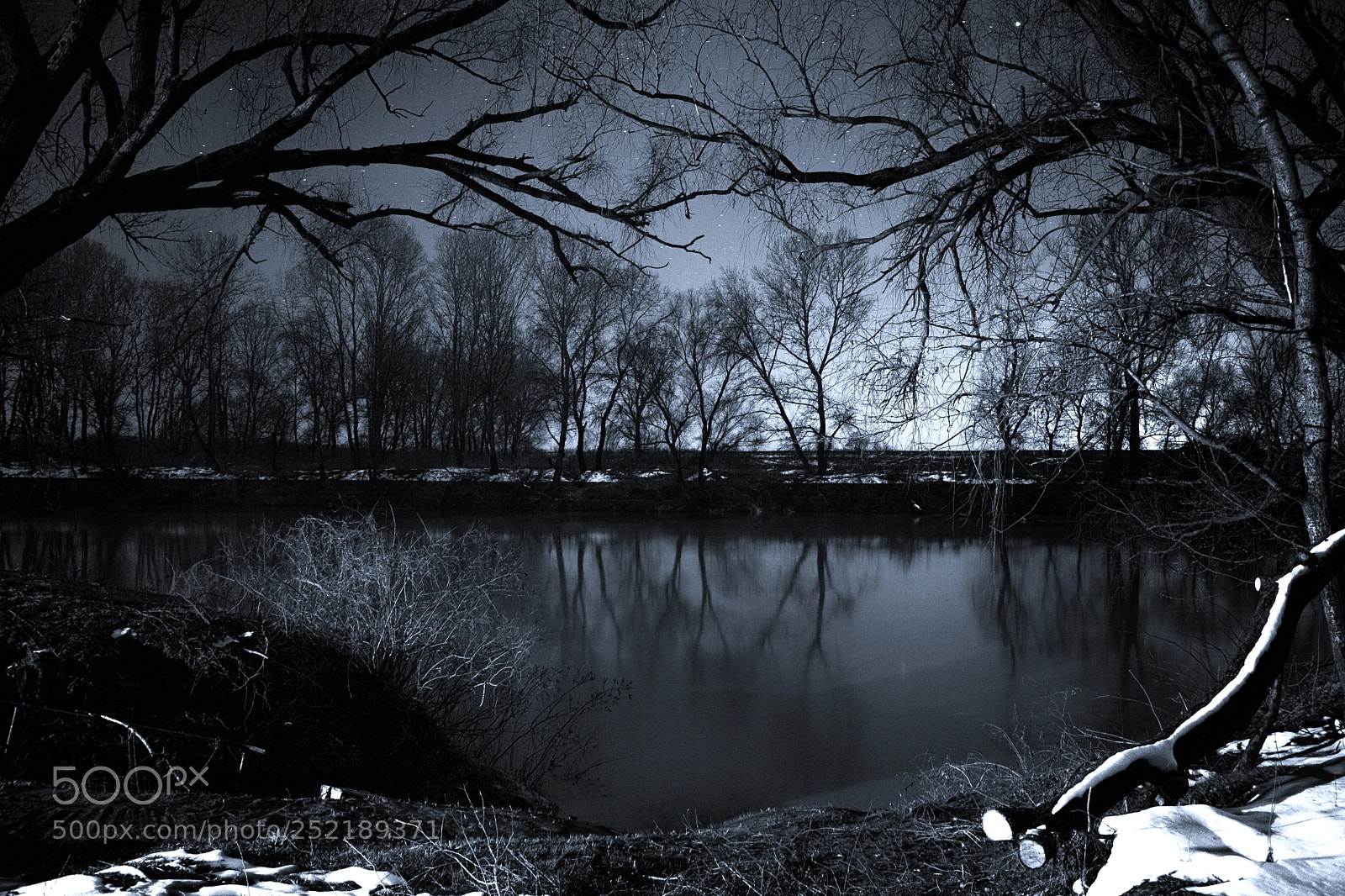 Nikon D5200 sample photo. Silent night photography