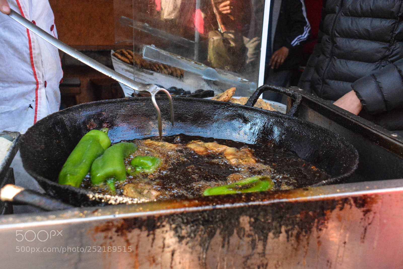 Nikon D7100 sample photo. Street food prep photography