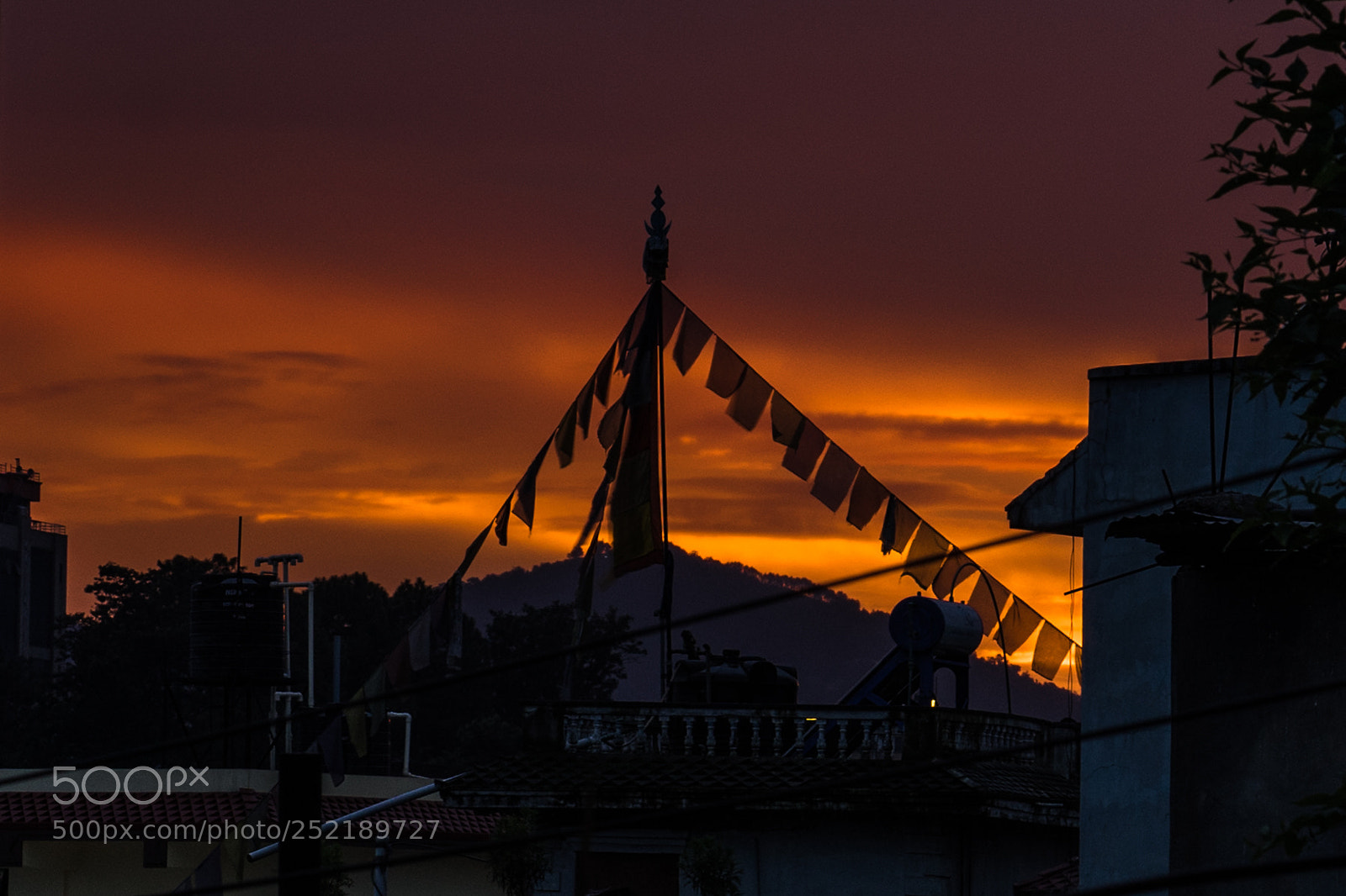 Sony a7 sample photo. Sunset at kathmandu photography