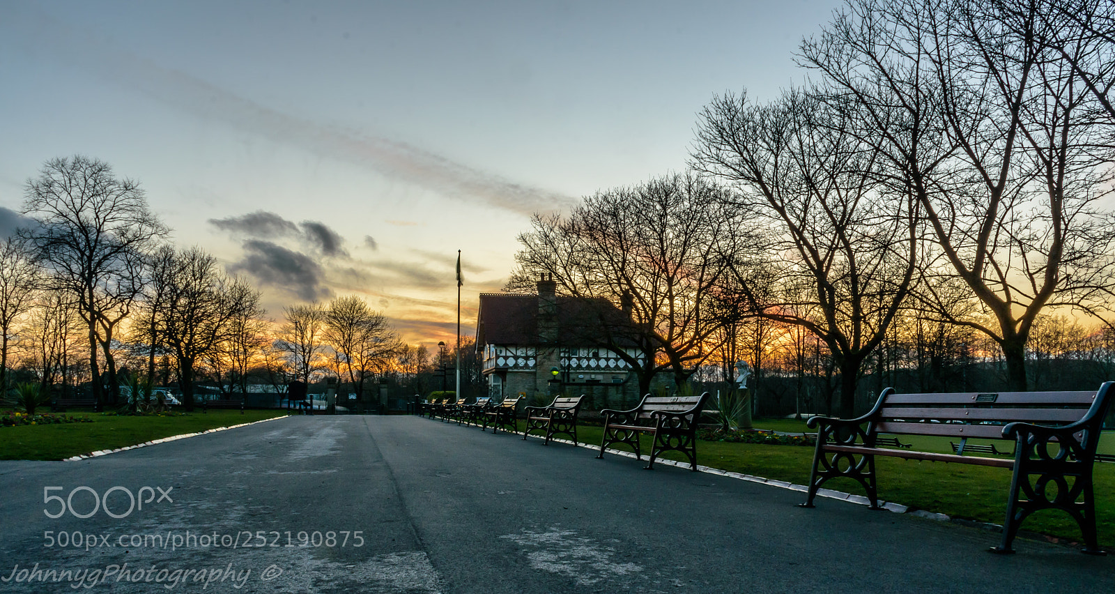 Nikon D5500 sample photo. Park sunset photography