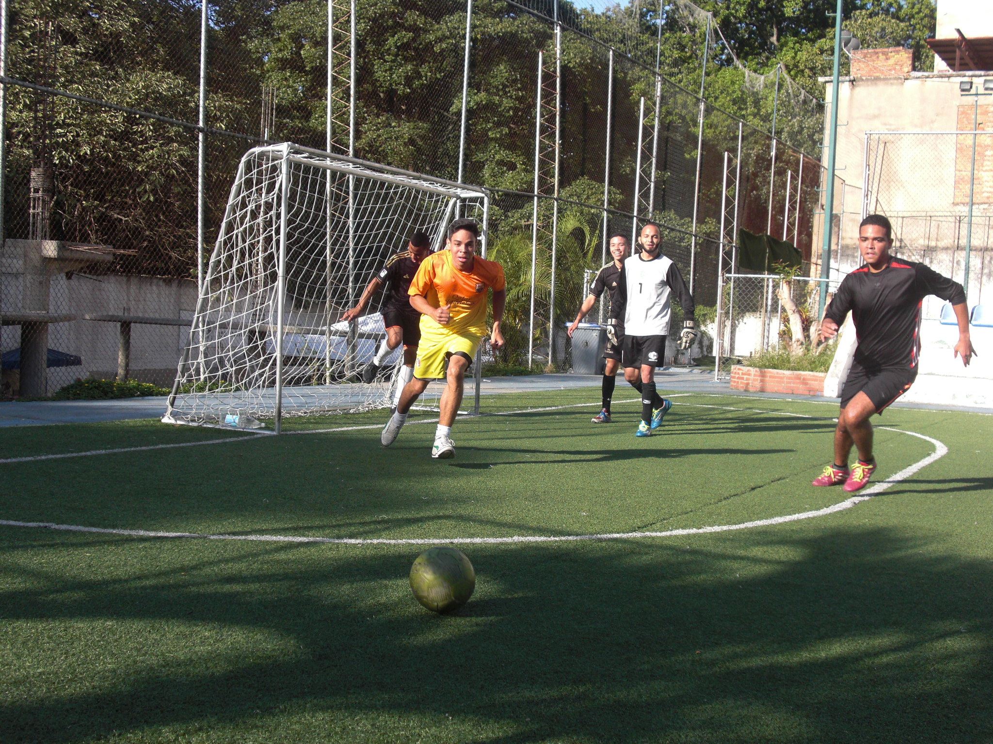 CASIO EX-S10 sample photo. Futsal photography