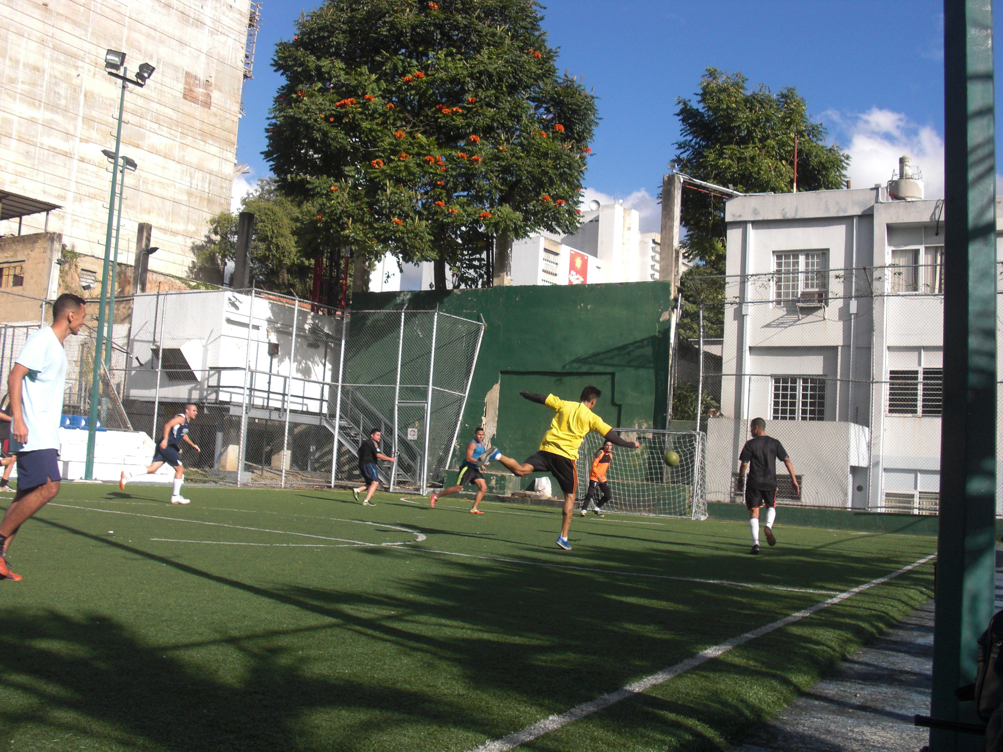 CASIO EX-S10 sample photo. Futsal photography