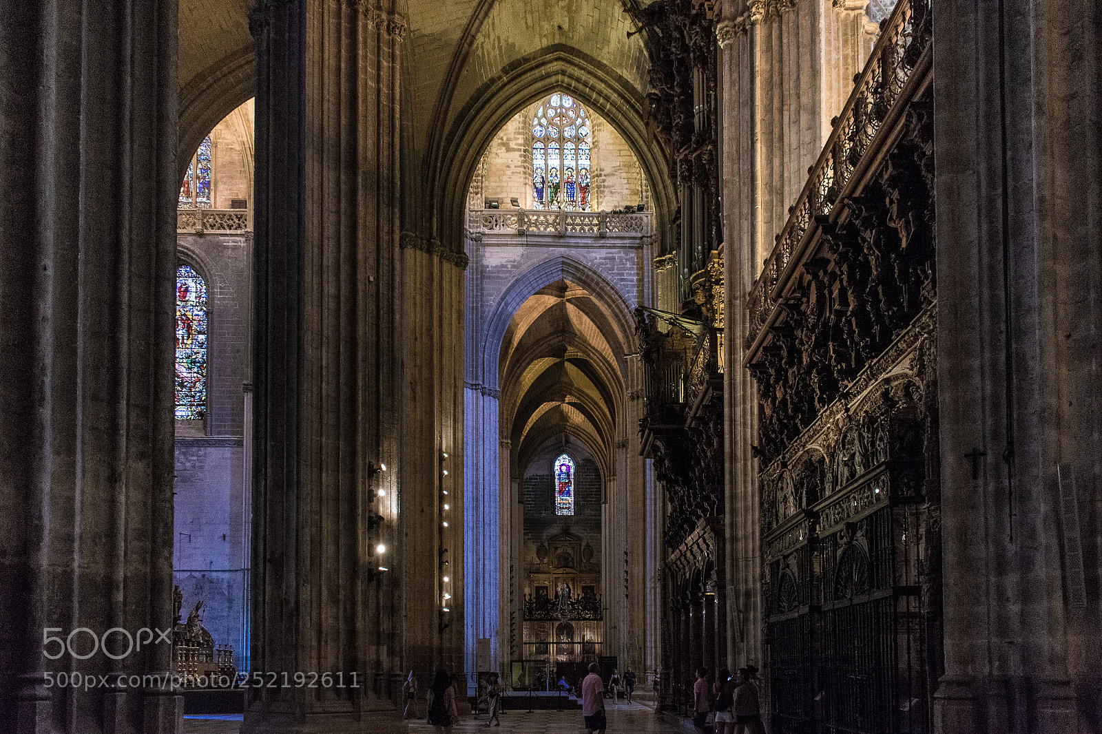 Nikon D3300 sample photo. Seville's cethedral photography