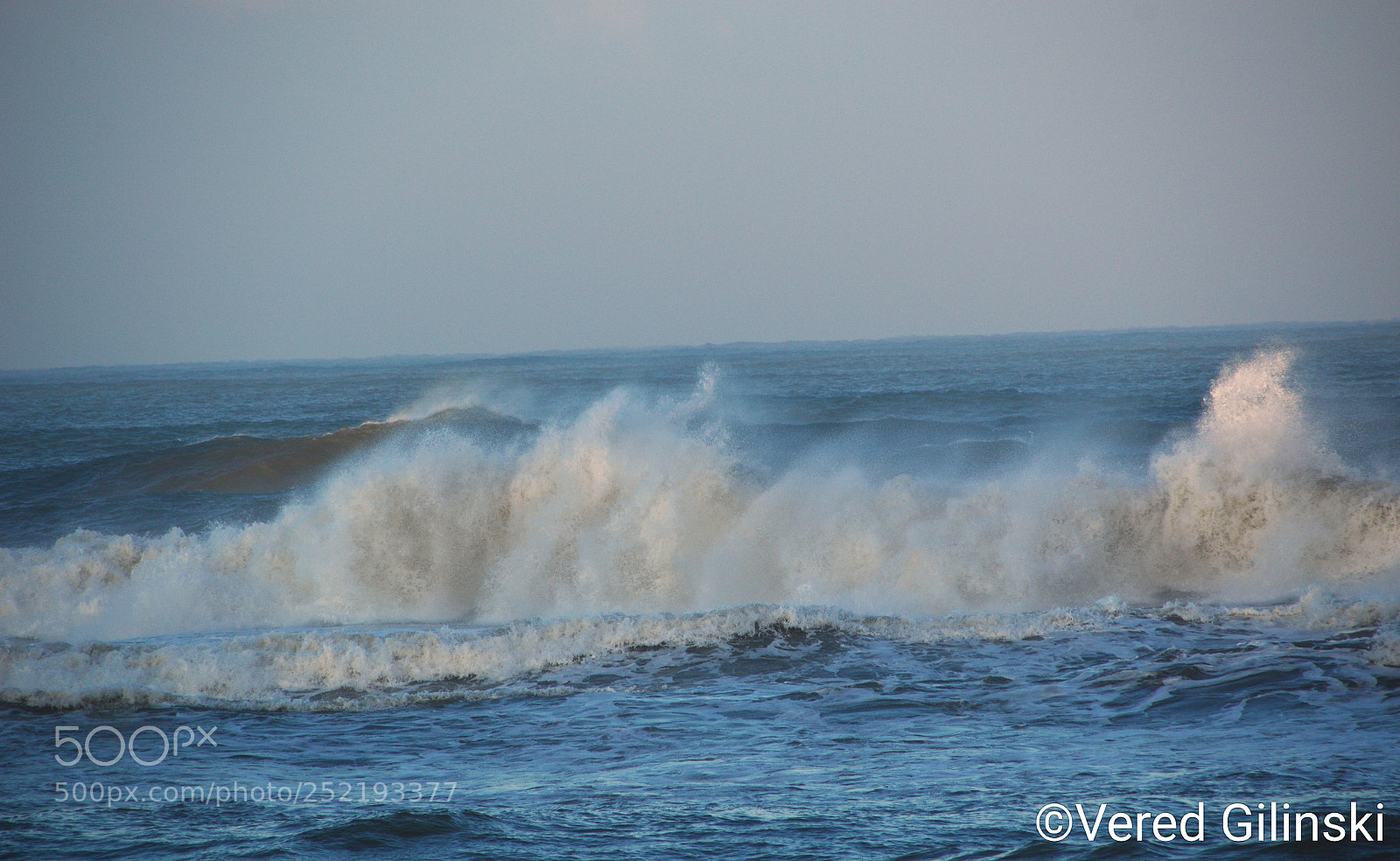 Nikon D3200 sample photo. Waves photography