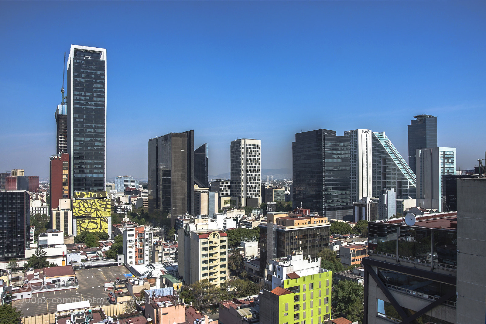 Nikon D7200 sample photo. Skyline in mexico city photography