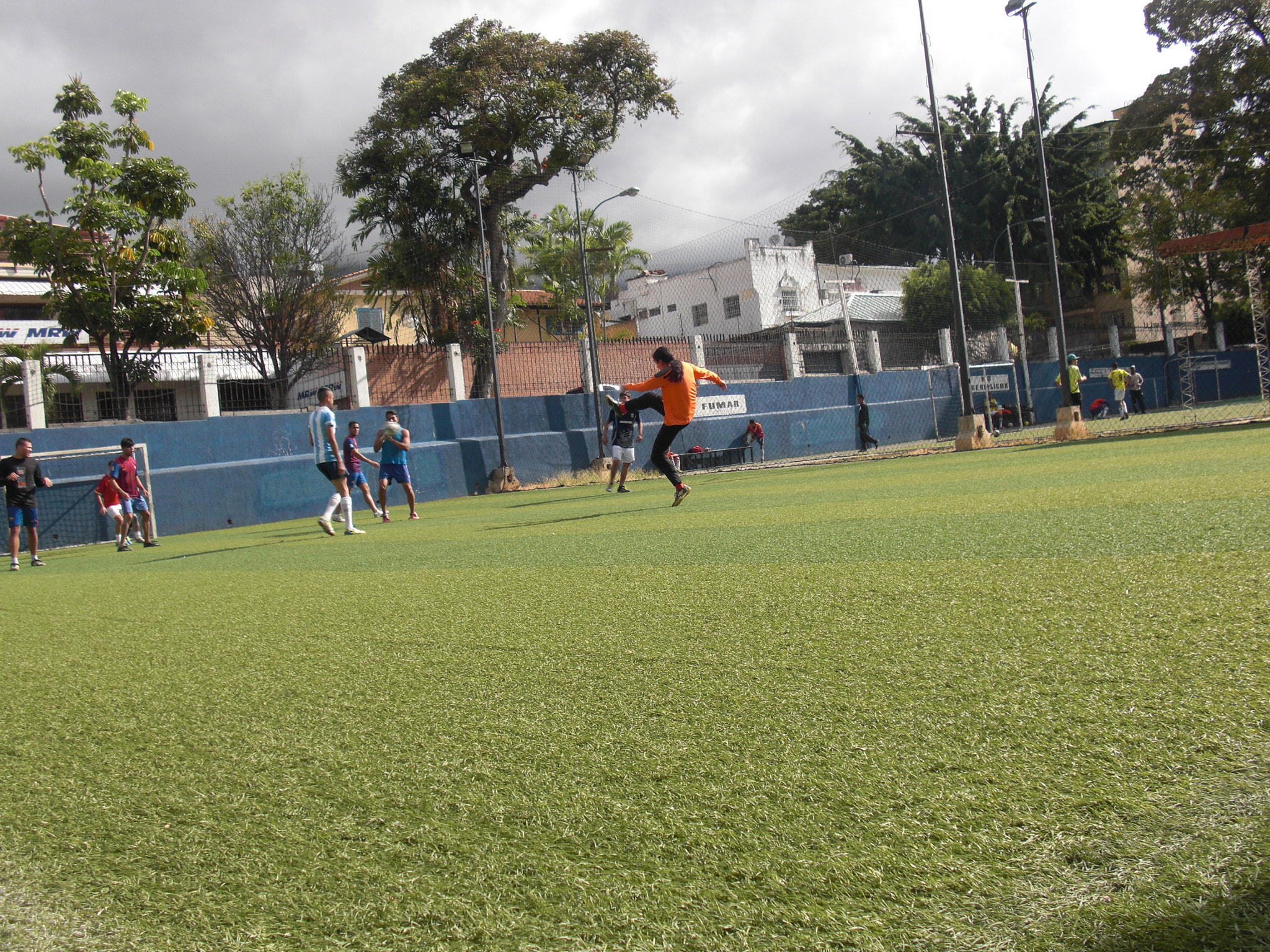 CASIO EX-S10 sample photo. Futsal photography