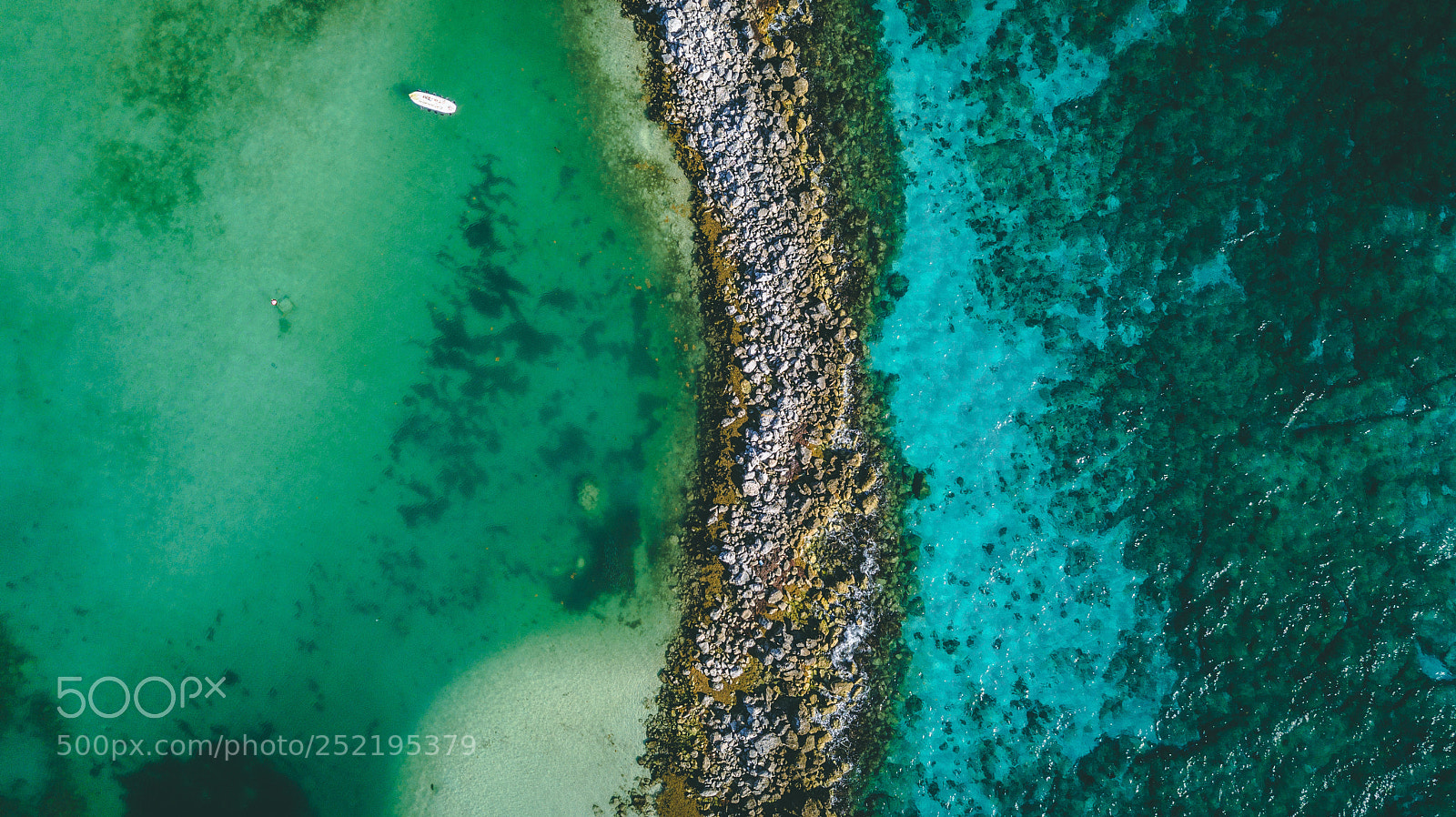 DJI FC220 sample photo. Between two waters photography