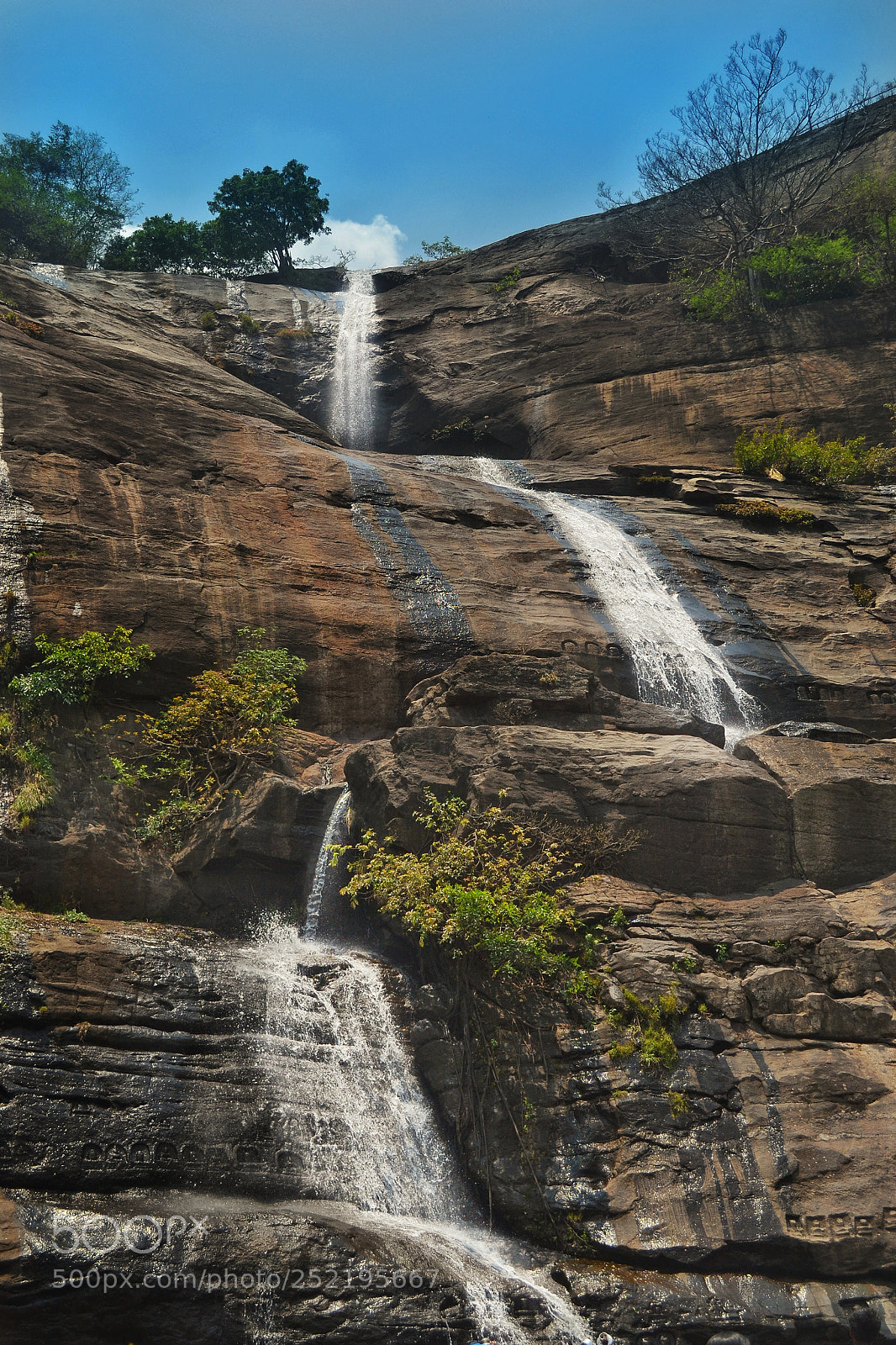 Nikon D3100 sample photo. Courtrallam waterfalls photography