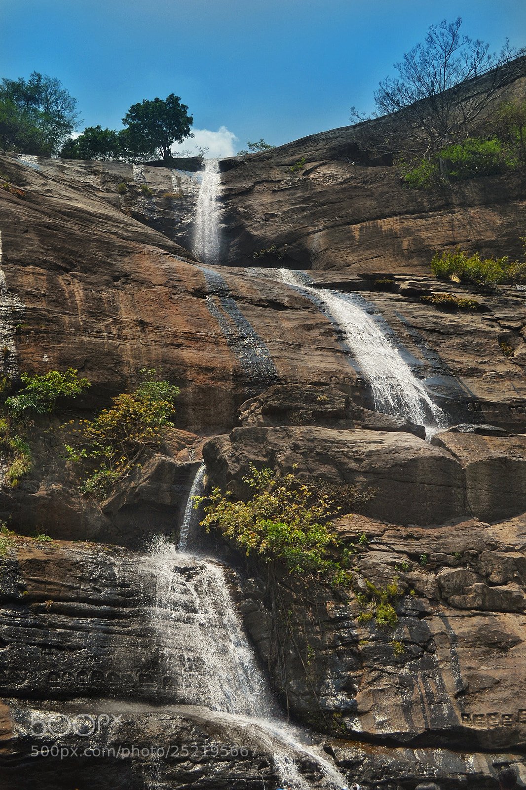 Nikon D3100 sample photo. Courtrallam waterfalls photography