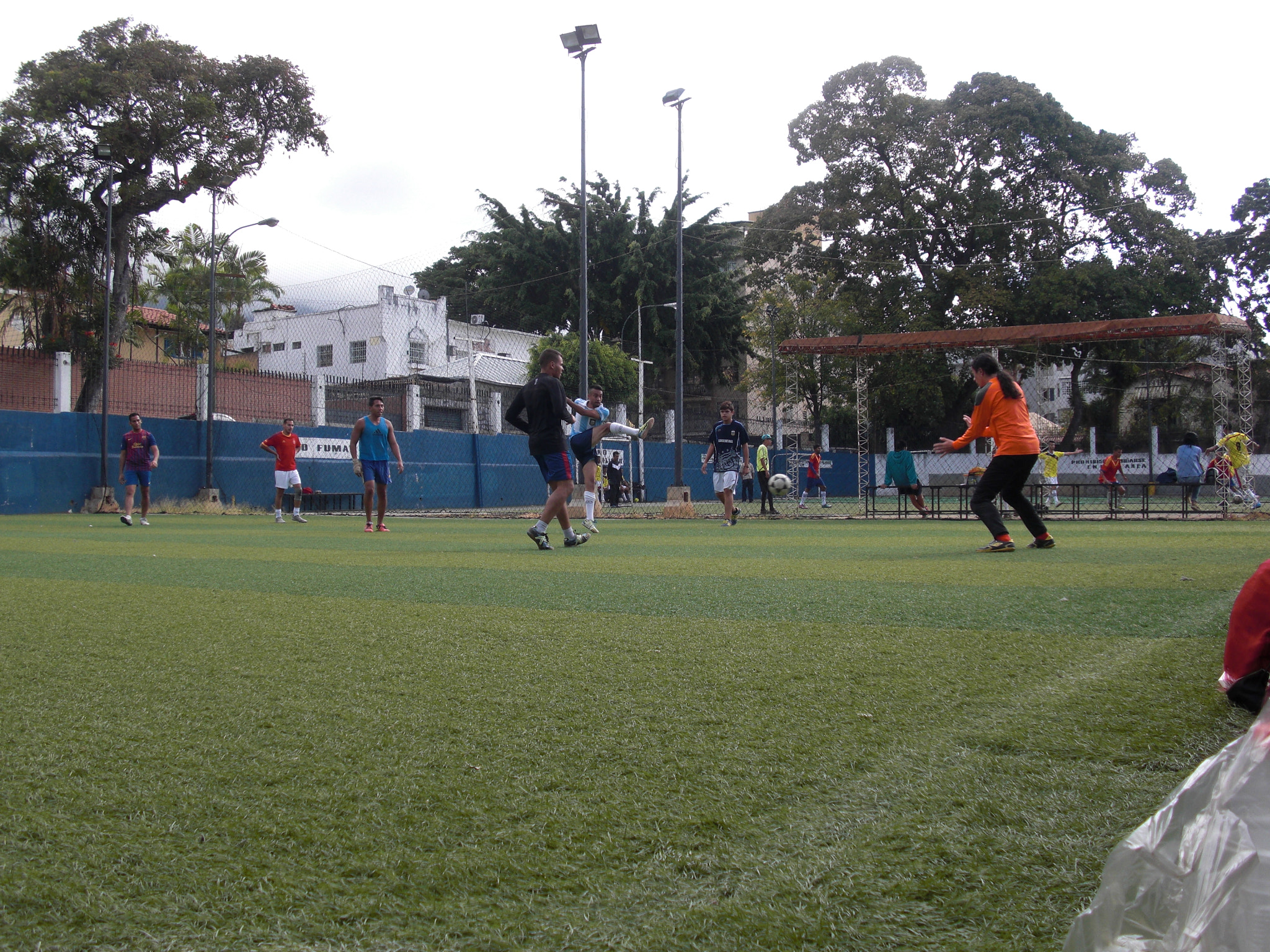 CASIO EX-S10 sample photo. Futsal photography