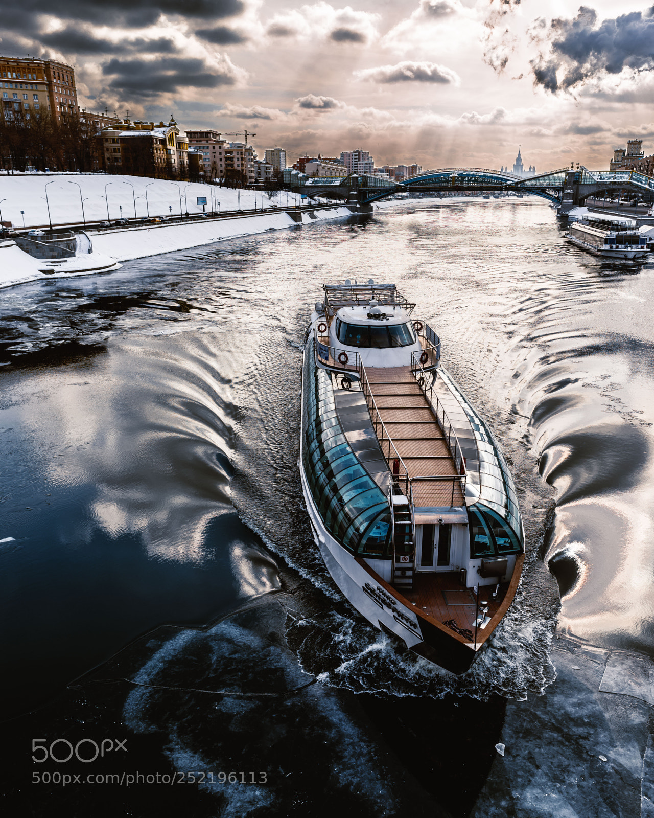 Nikon D610 sample photo. Moscow evening photography
