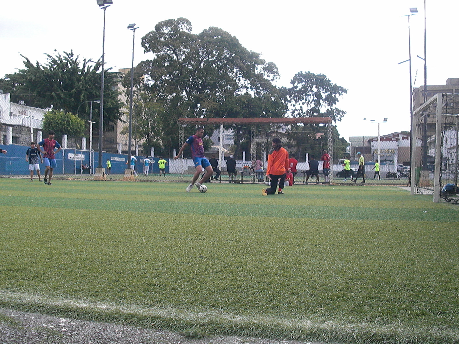 CASIO EX-S10 sample photo. Futsal photography