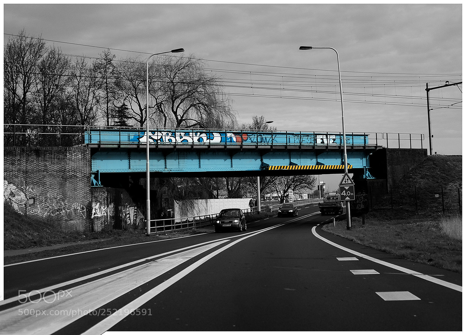 Fujifilm X-T2 sample photo. Road lines photography