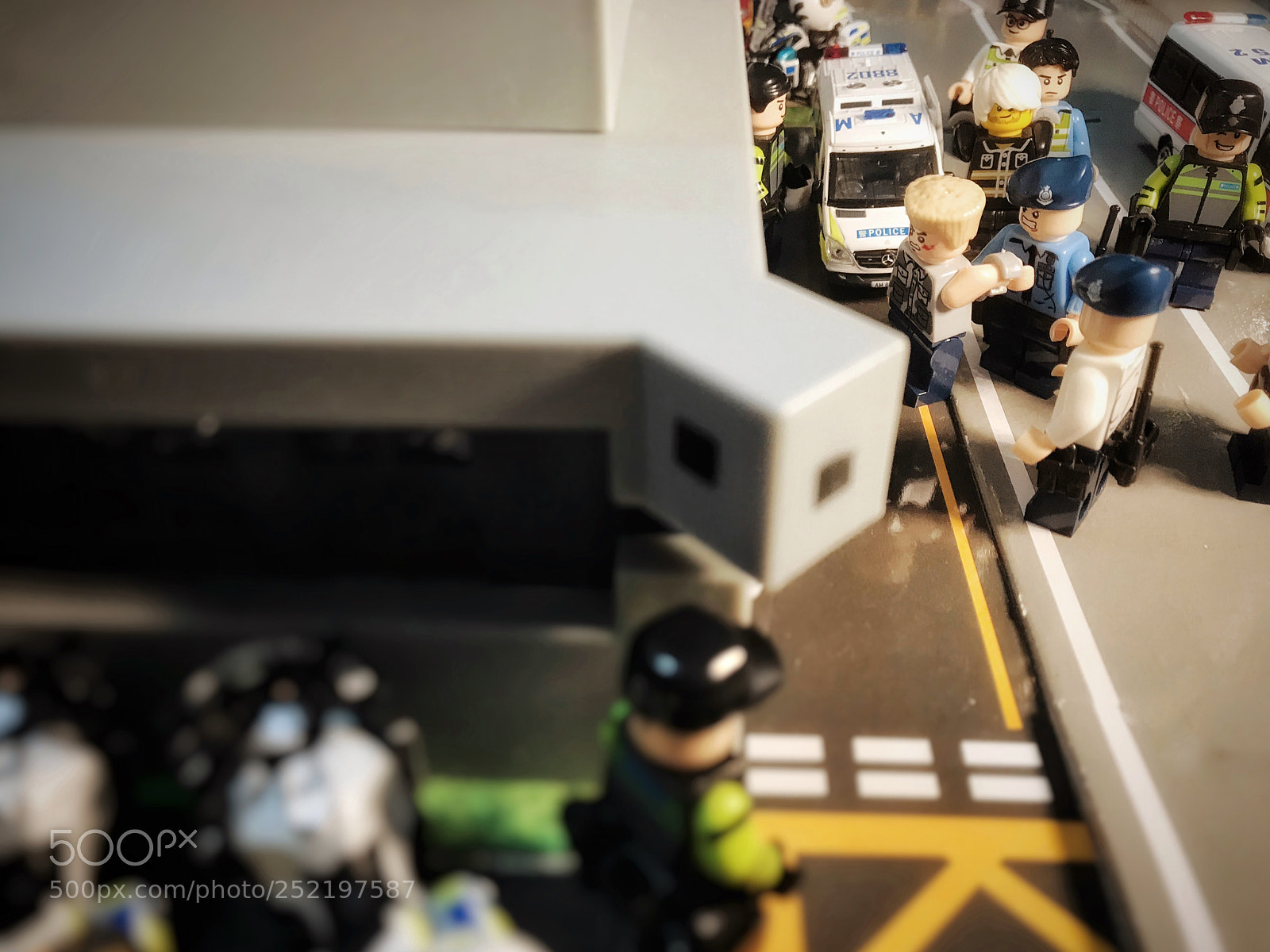 Apple iPhone 7 Plus sample photo. Police station is always photography