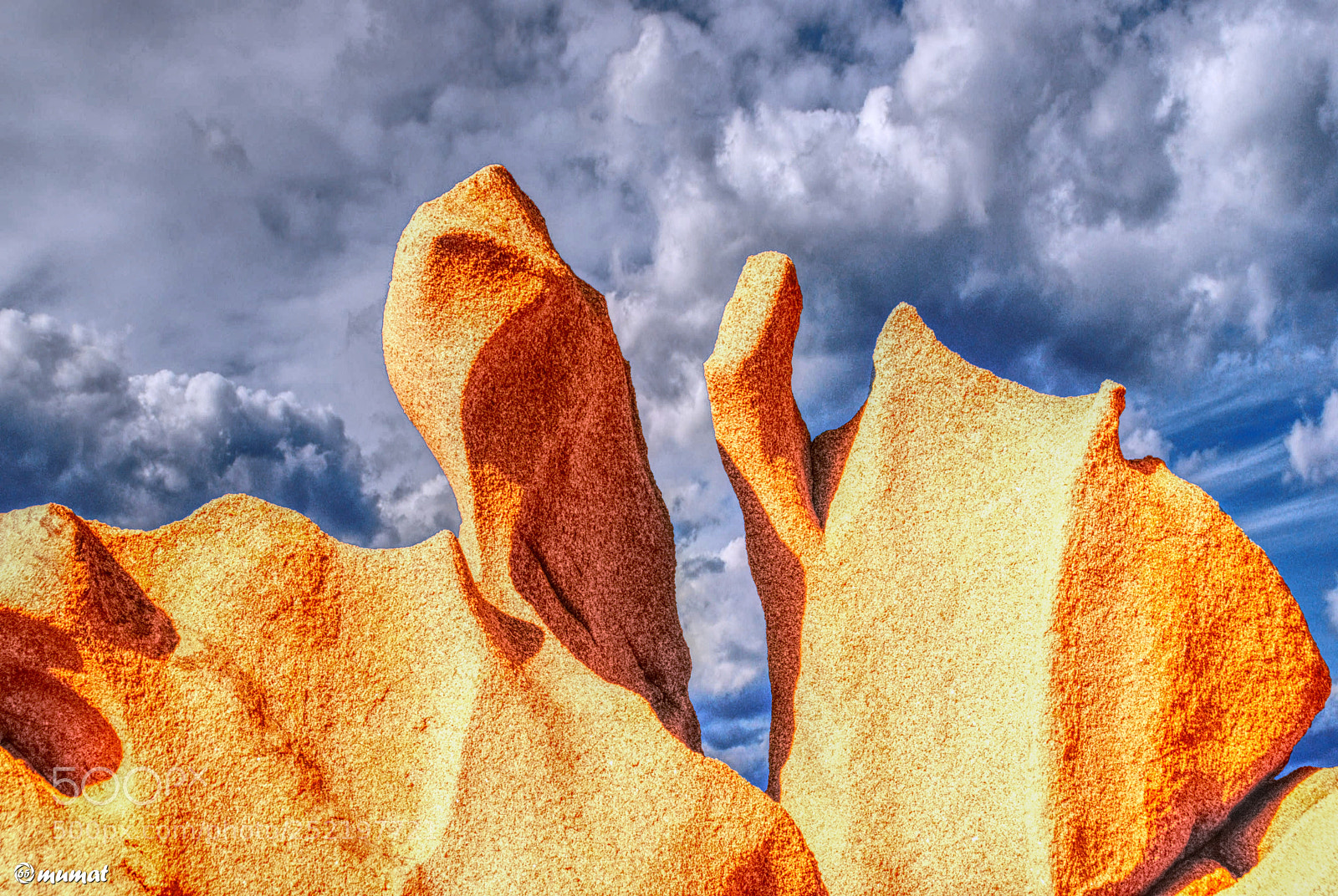Nikon D40X sample photo. Rocks and sky photography