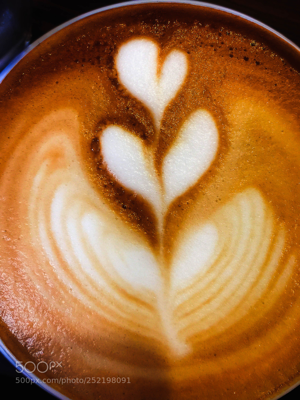 Apple iPhone 6 Plus sample photo. Closeup hot cappuccino photography