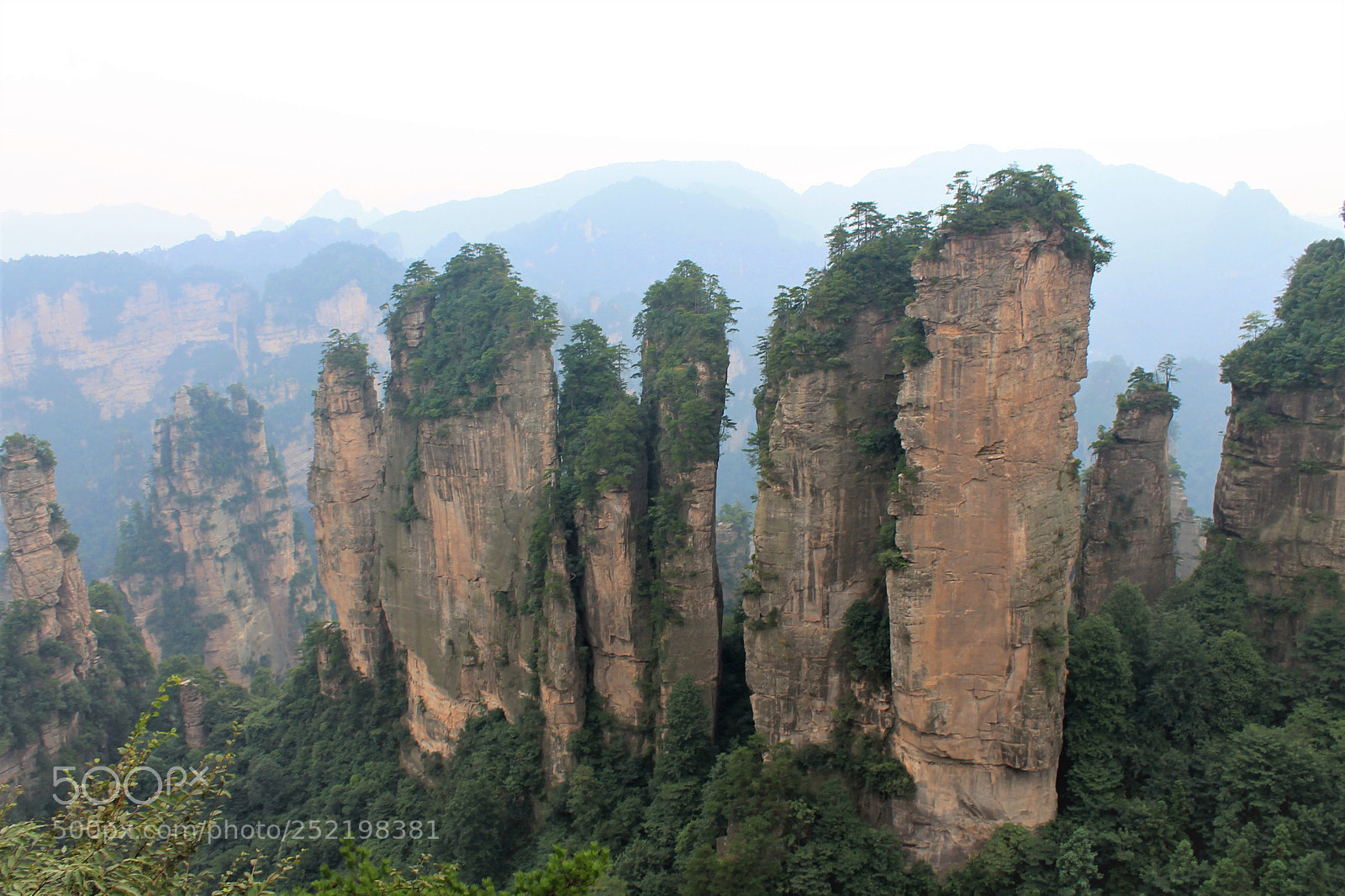 Canon EOS 1100D (EOS Rebel T3 / EOS Kiss X50) sample photo. Zhangjiajie national park photography