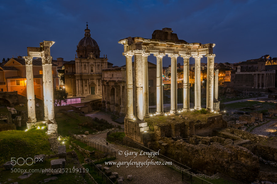 Nikon D7100 sample photo. The forum at night photography