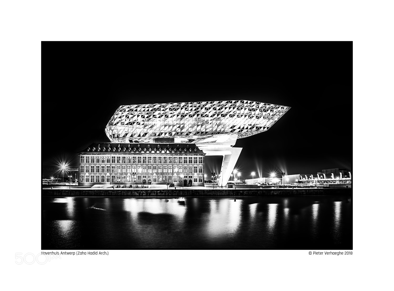 Nikon D810 sample photo. Havengebouw zaha hadid photography