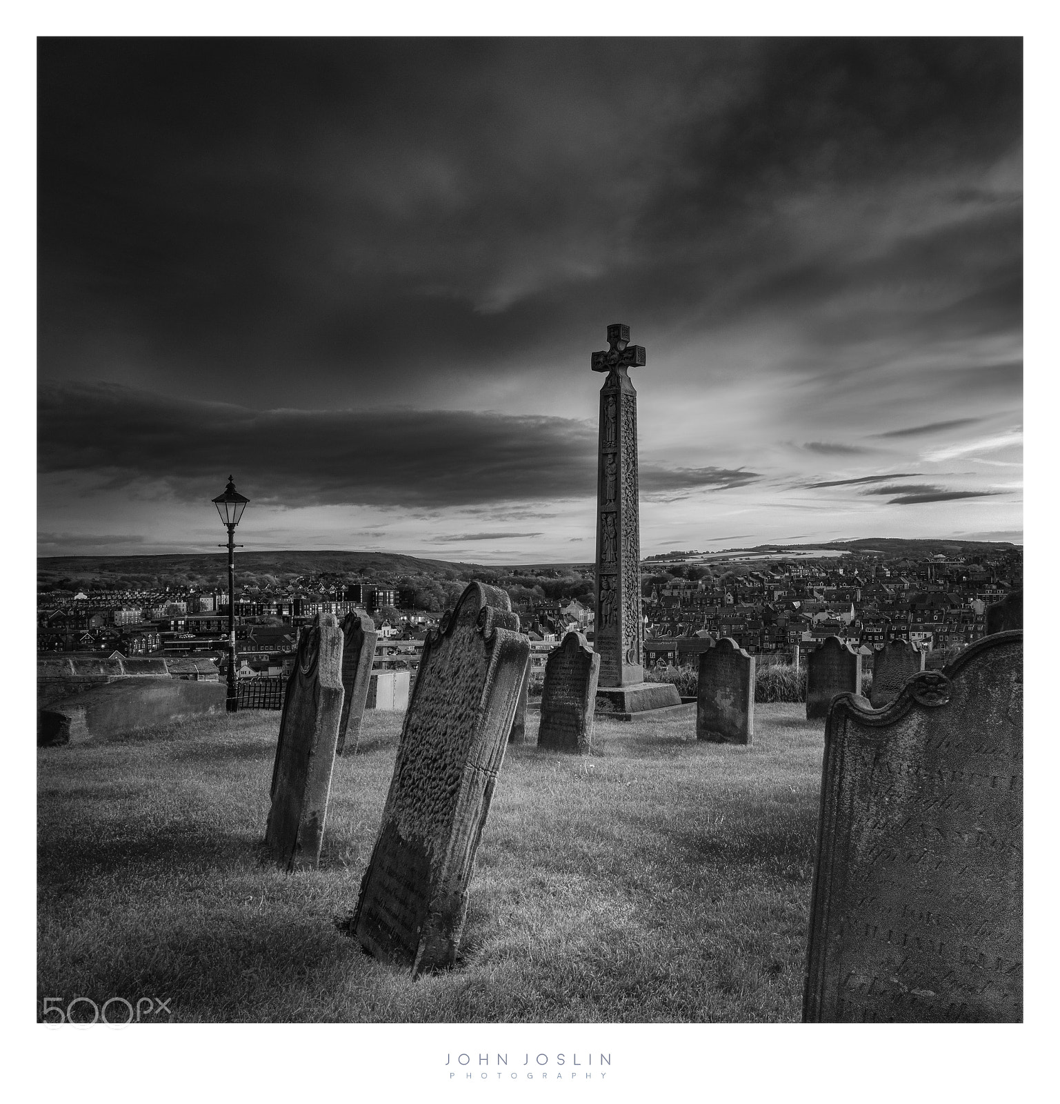 Sony a7R sample photo. Whitby abbey graveyard photography