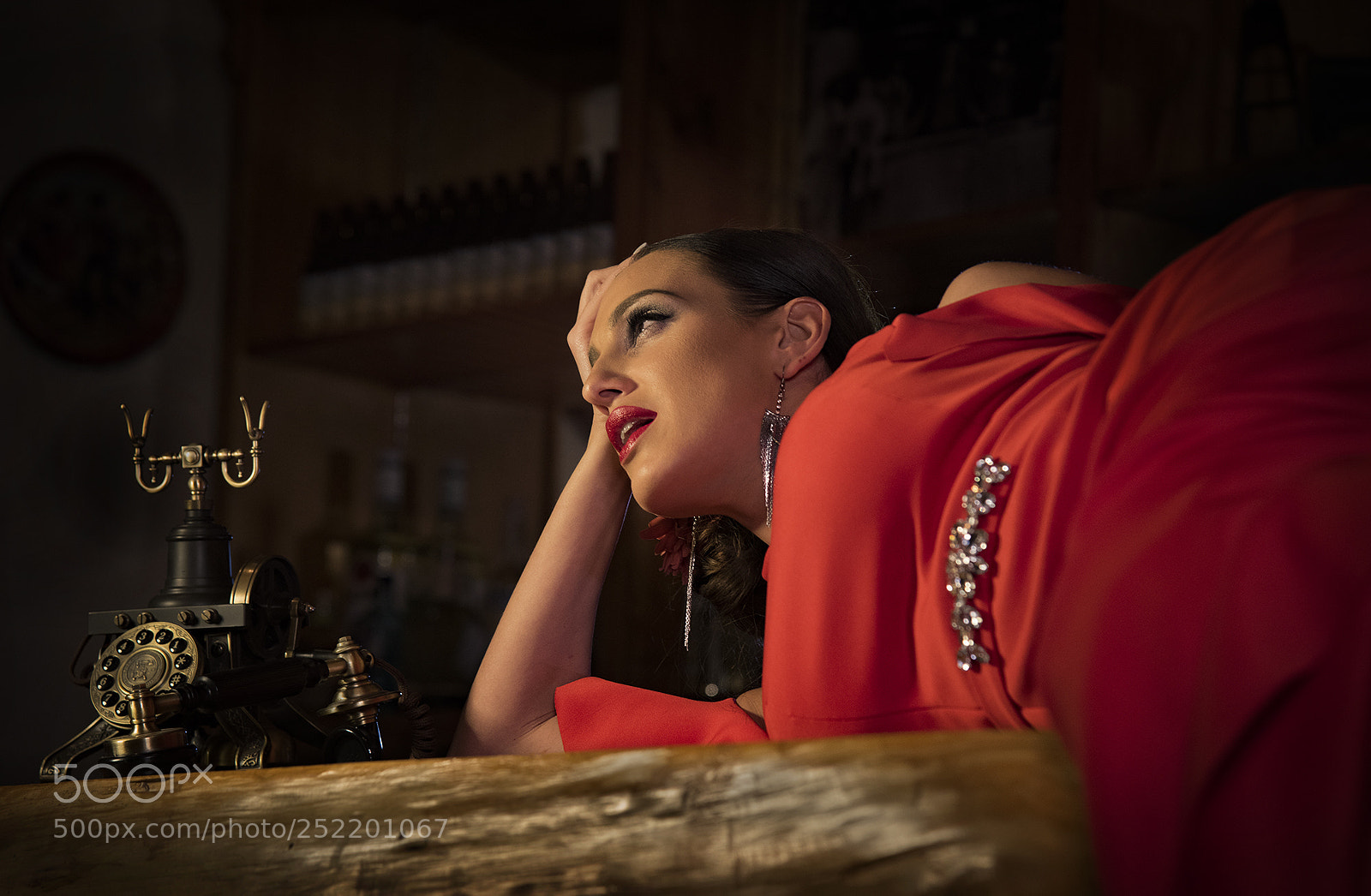 Nikon D810 sample photo. Lady in red photography