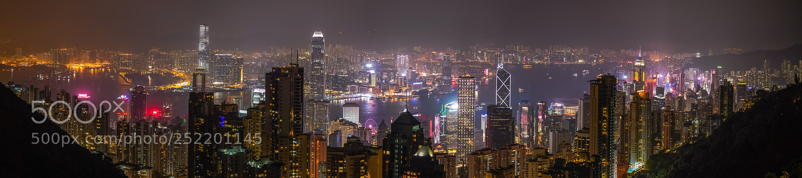 Sony a7 III sample photo. Hong kong night photography