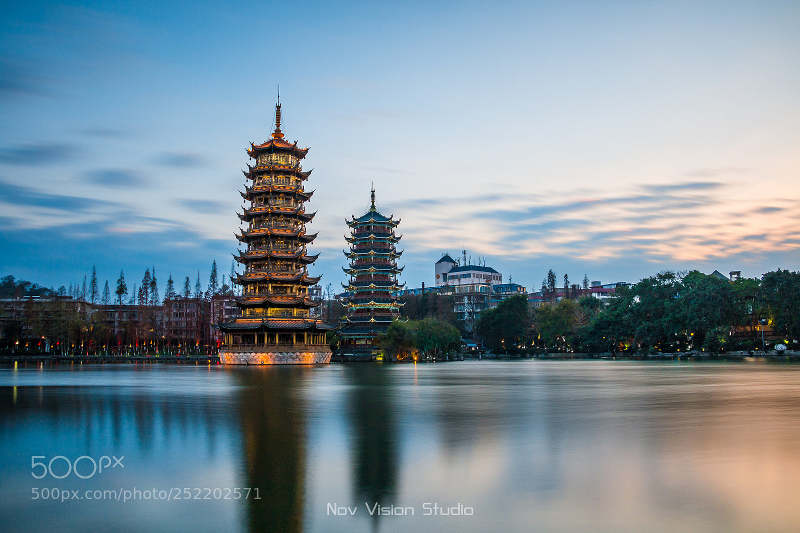Canon EOS 70D sample photo. Pagodas in fir lake photography