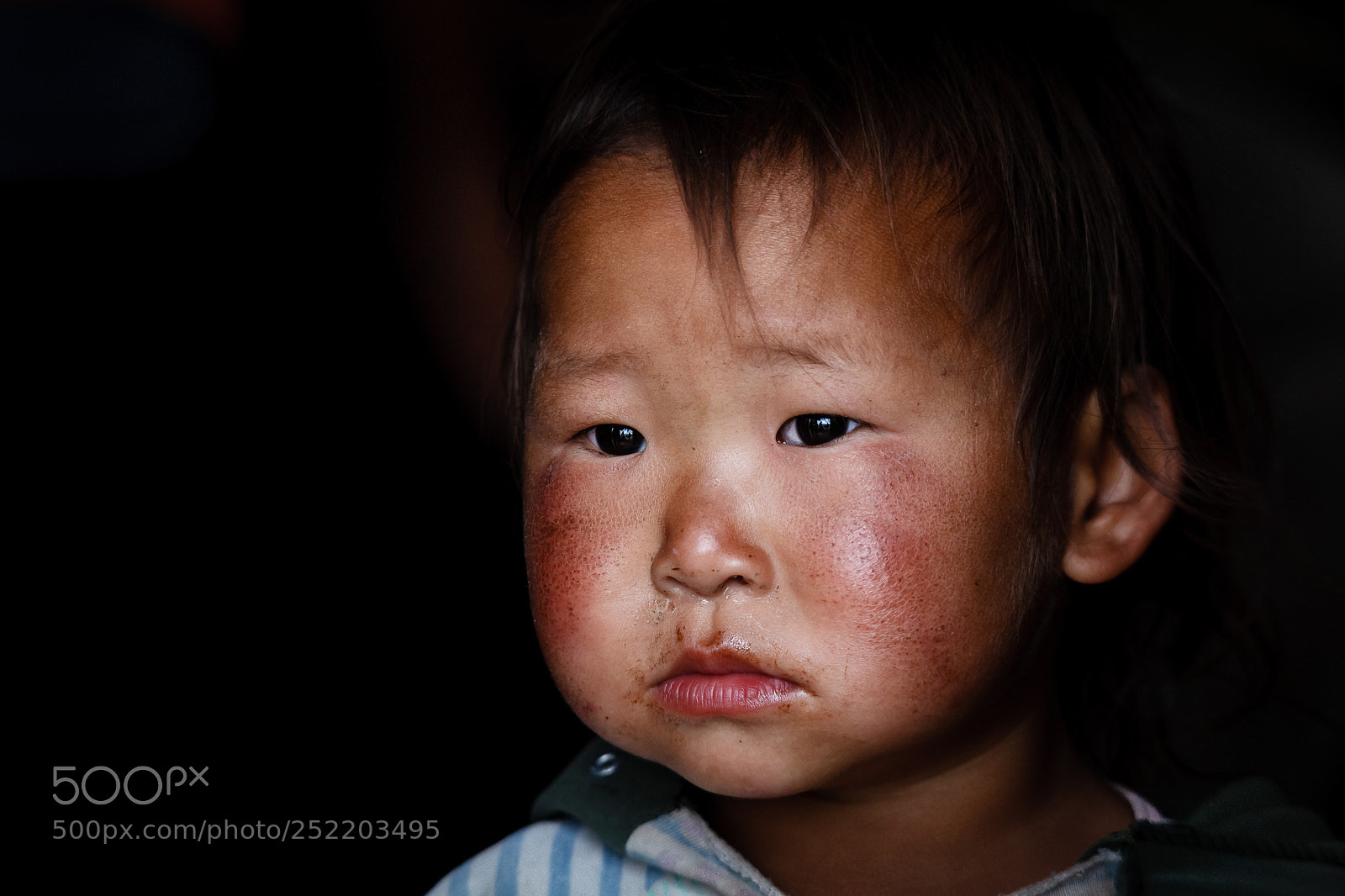 Canon EOS 5D Mark II sample photo. Mongolia – little boy photography