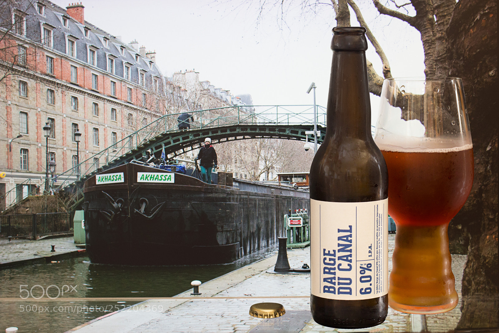 Canon EOS 60D sample photo. Barge du canal ipa photography