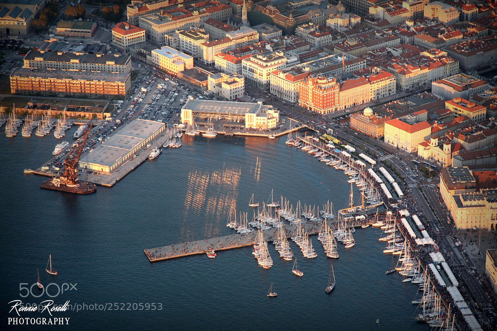 Canon EOS 40D sample photo. Trieste rive photography