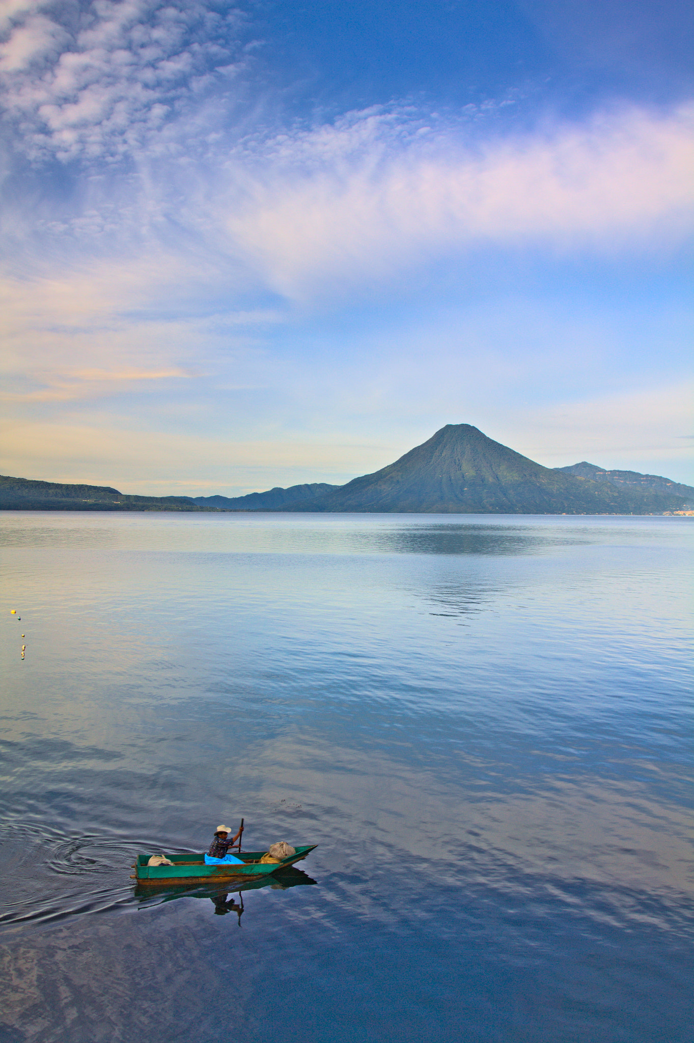 Sigma 18-250mm F3.5-6.3 DC OS HSM sample photo. Morning on lake atitlan photography