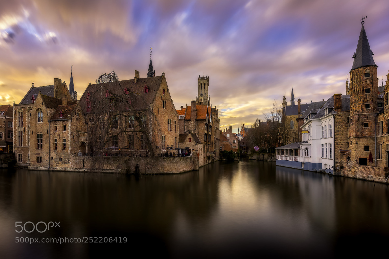 Canon EOS 5D Mark IV sample photo. Dijver channel in bruges photography