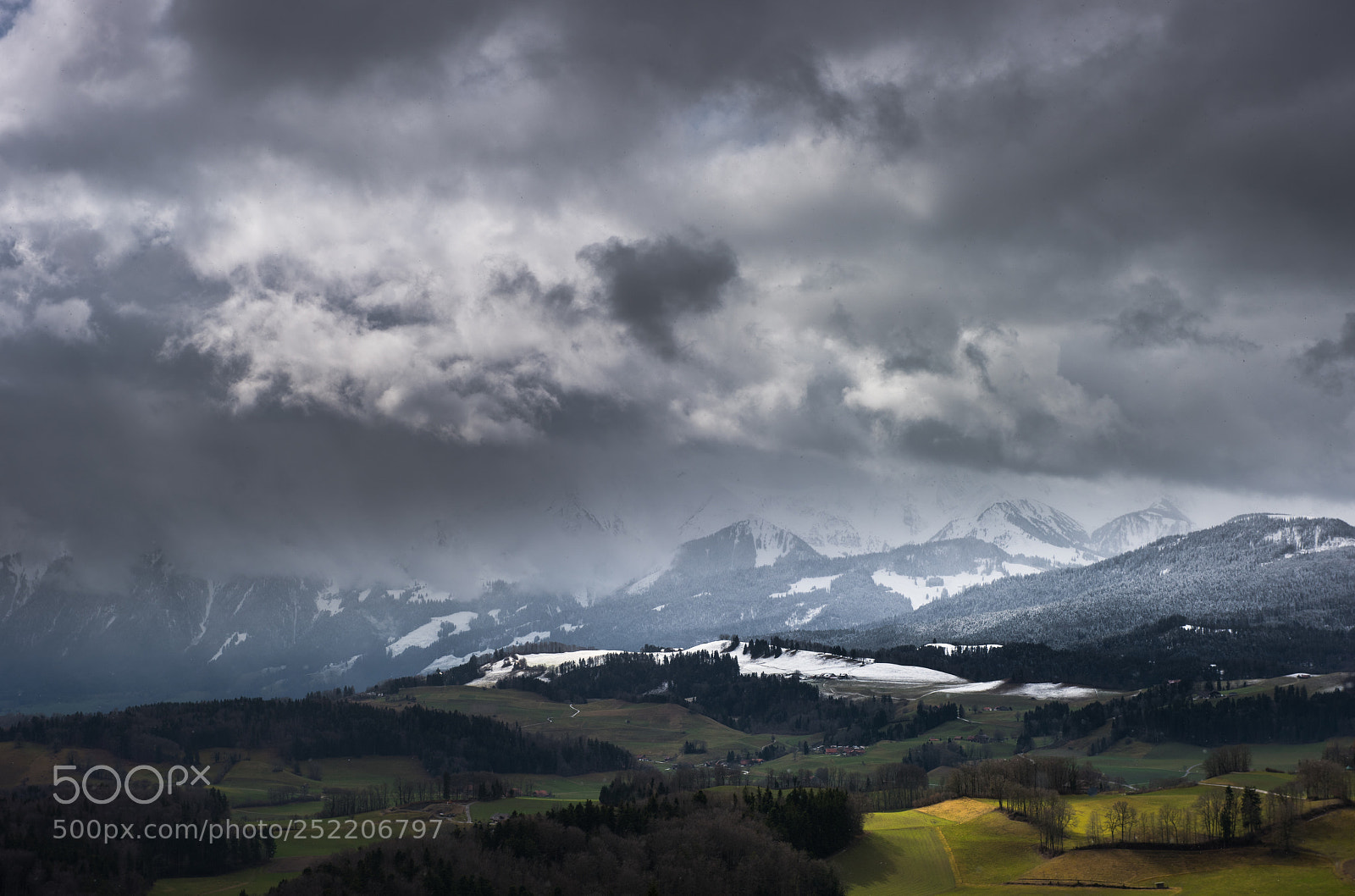 Nikon D810 sample photo. Stormy morning in april photography