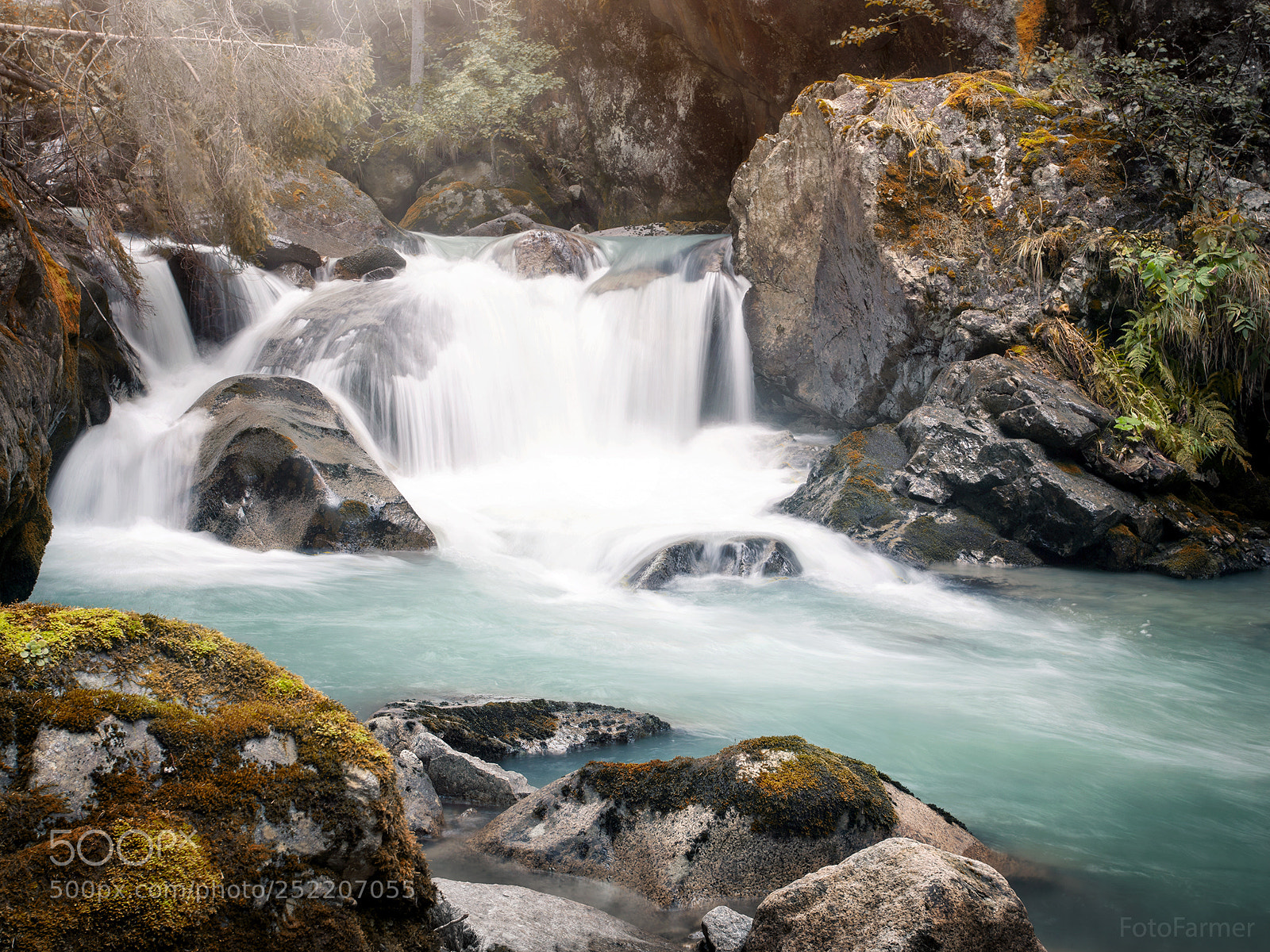 Canon EOS 5D Mark II sample photo. My little waterfall photography