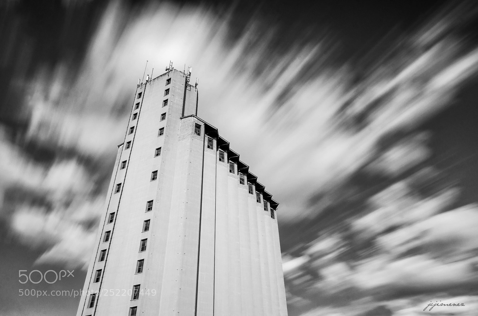 Nikon D7000 sample photo. Silo photography