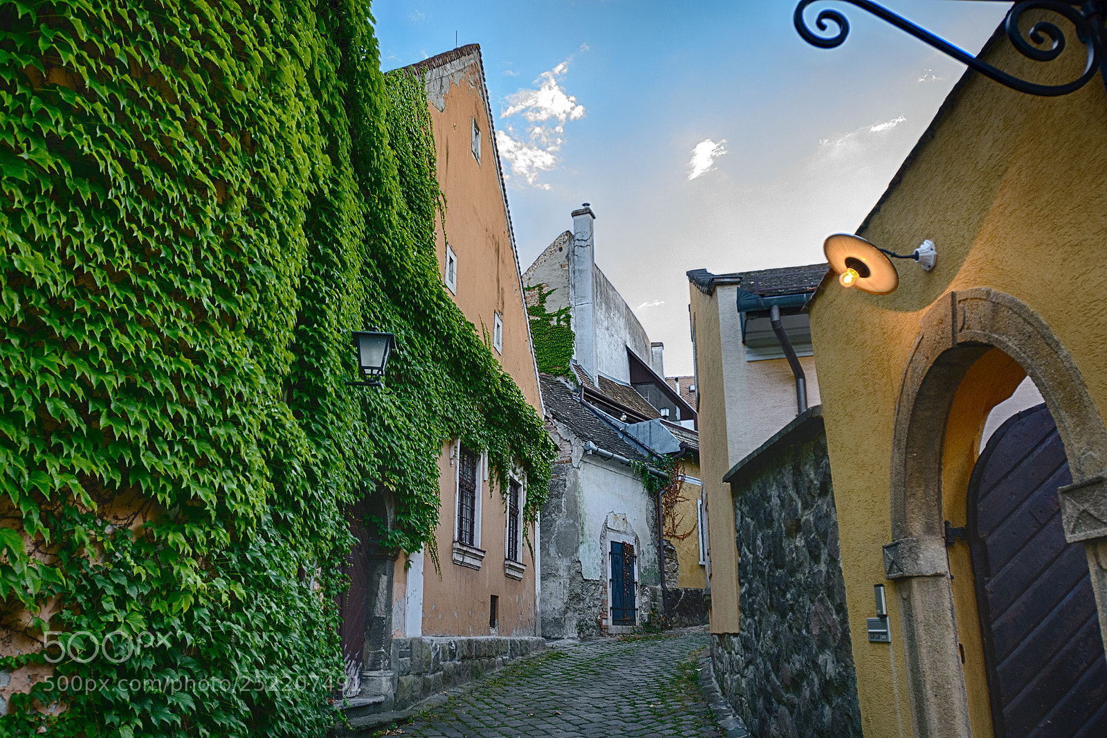 Nikon D7100 sample photo. Side street in szentendre photography