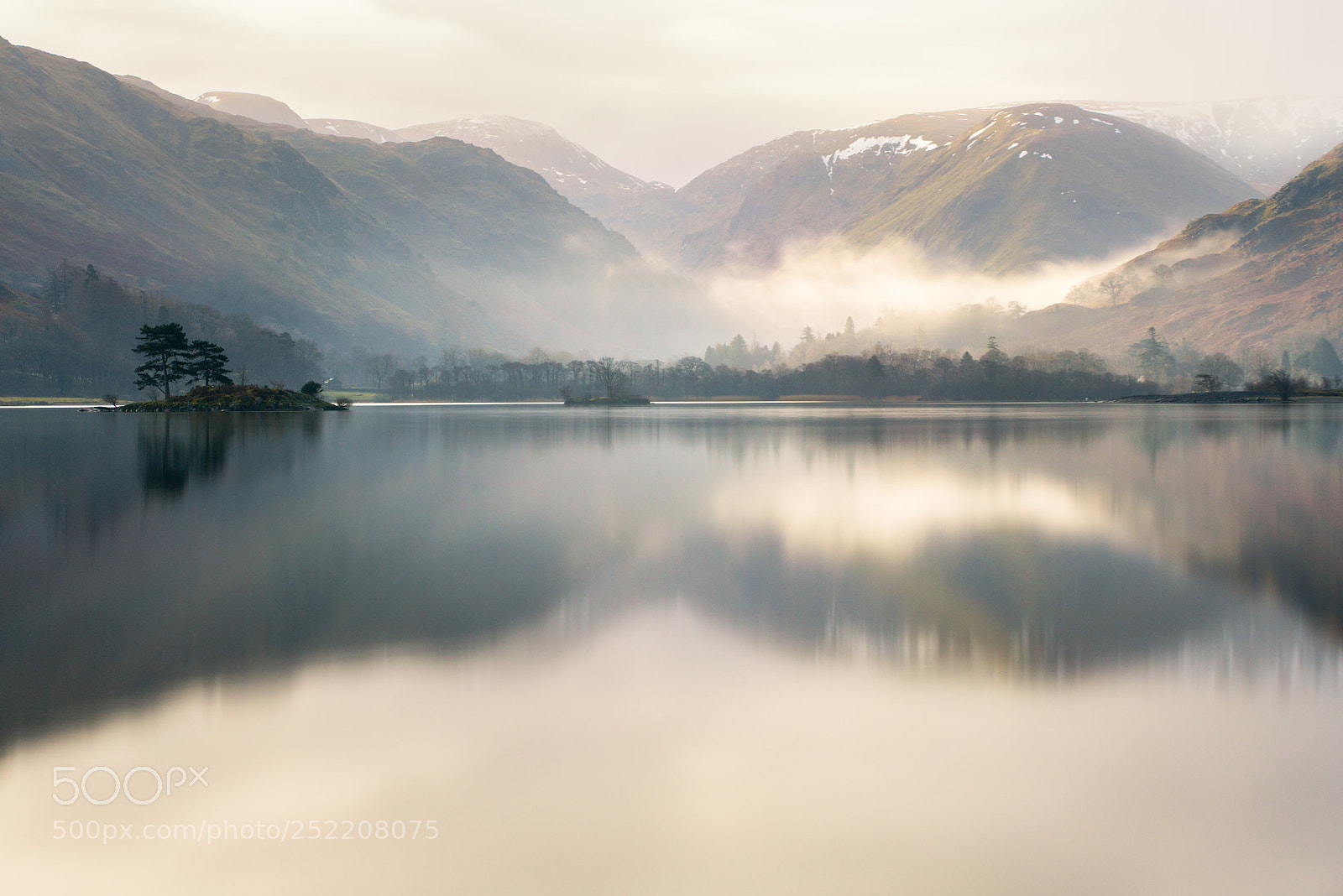 Sony a7R II sample photo. Ullswater morning mists photography