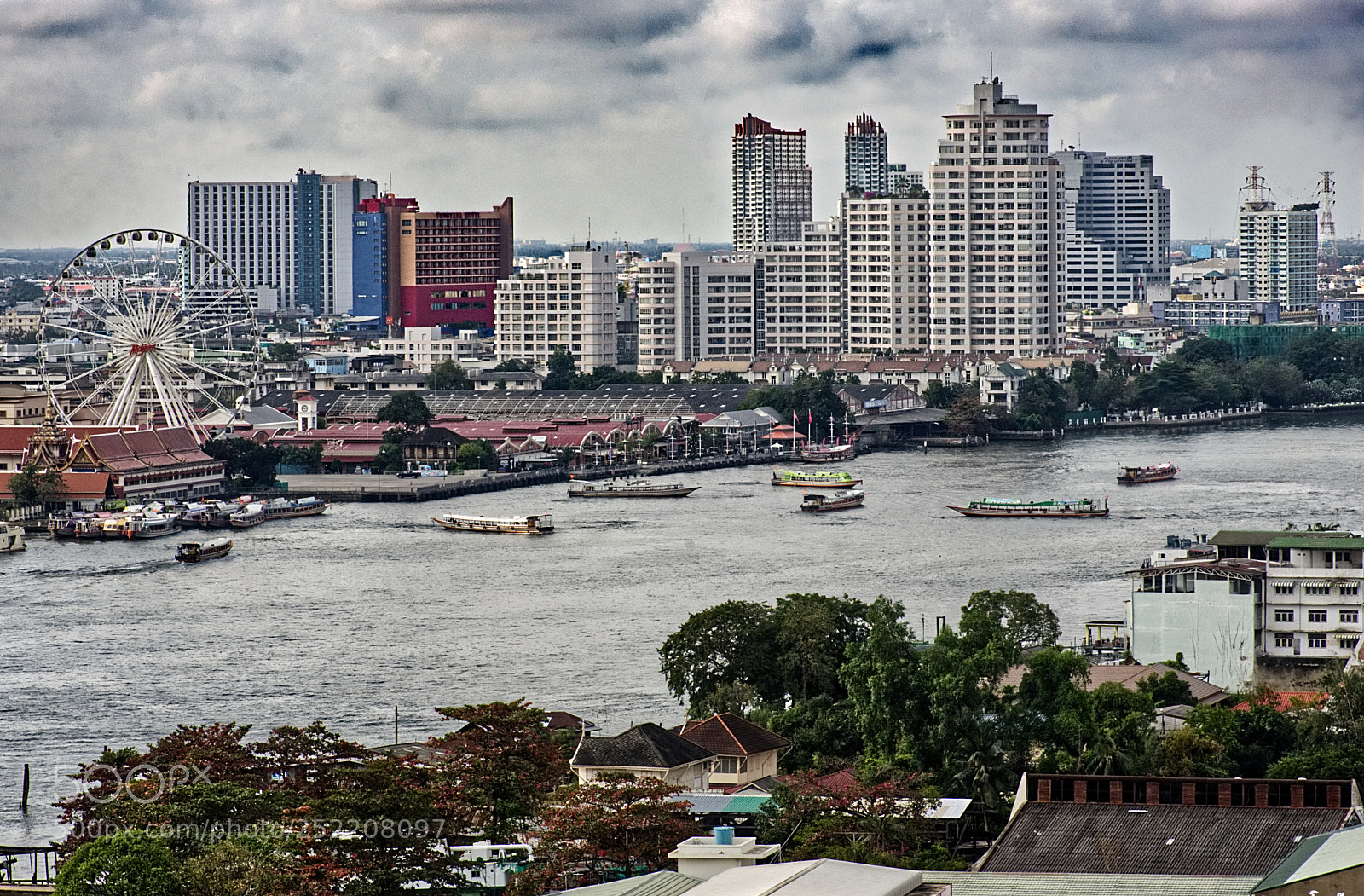 Nikon D7200 sample photo. Bangkok chao phraya river photography