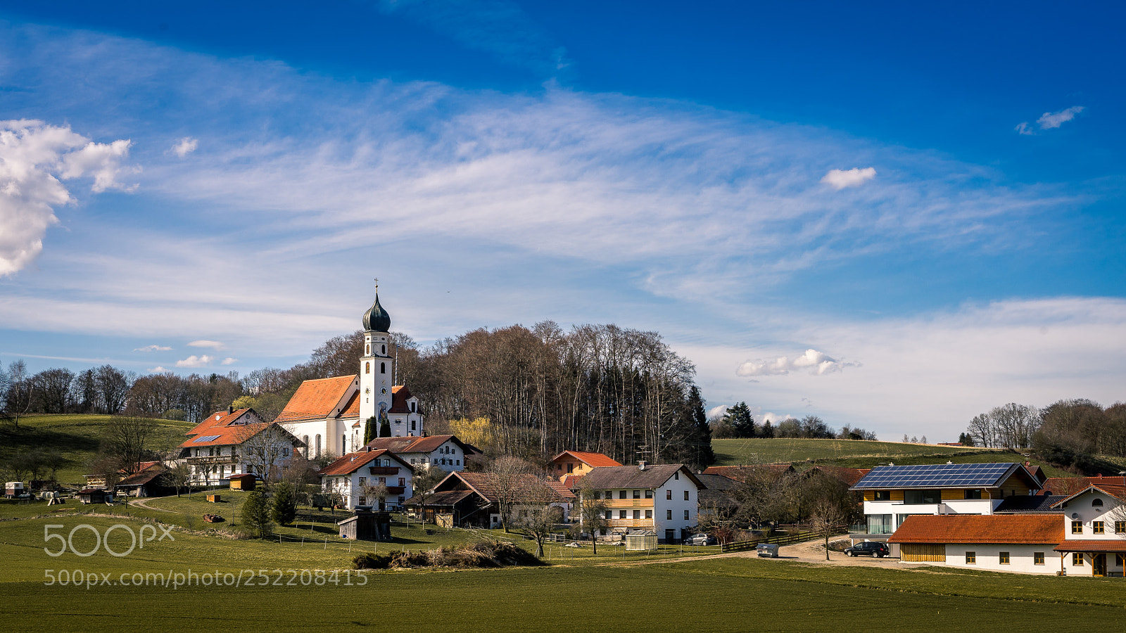 Sony a7 II sample photo. Dorf am hügel photography