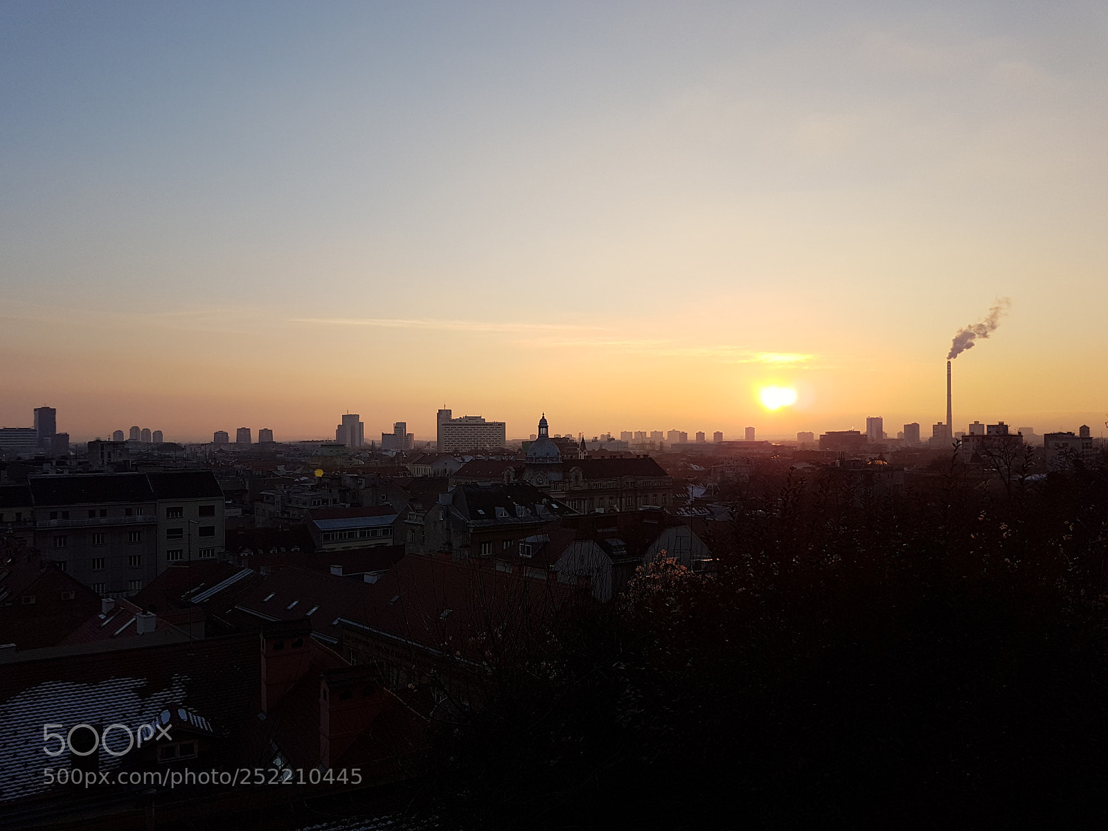 Samsung Galaxy S7 Edge sample photo. Zagreb cityscape photography
