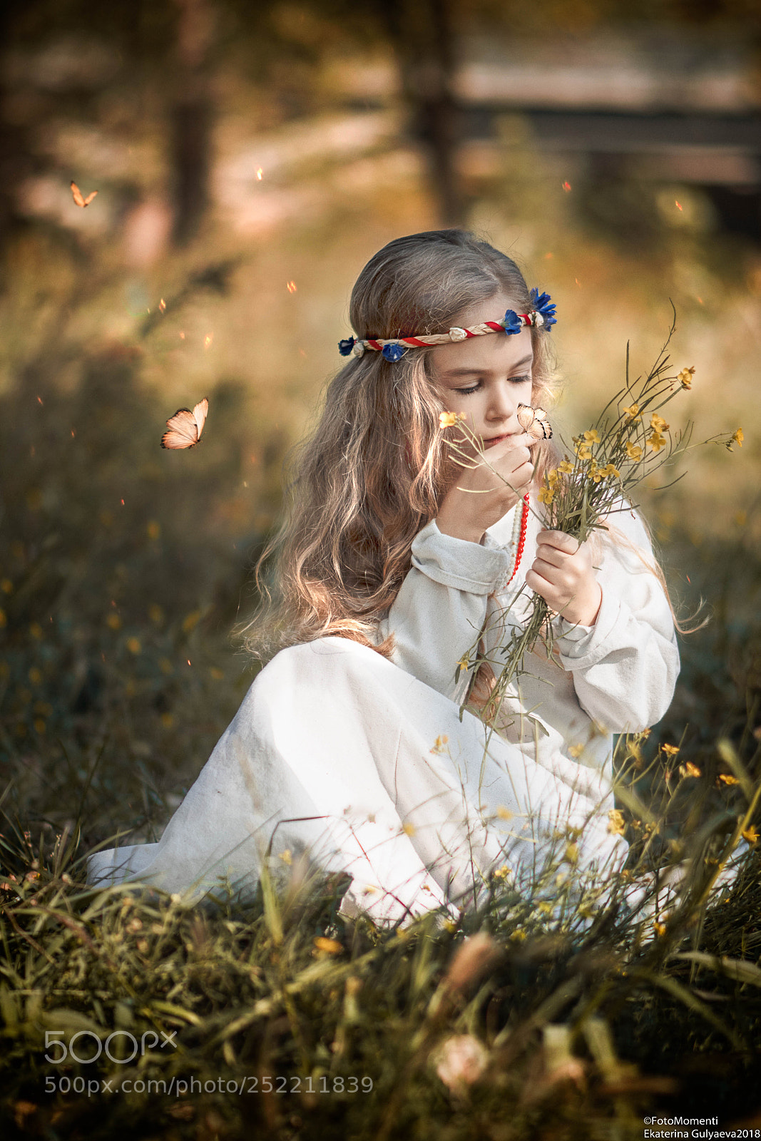 Nikon D5500 sample photo. Ninfa dei boschi photography
