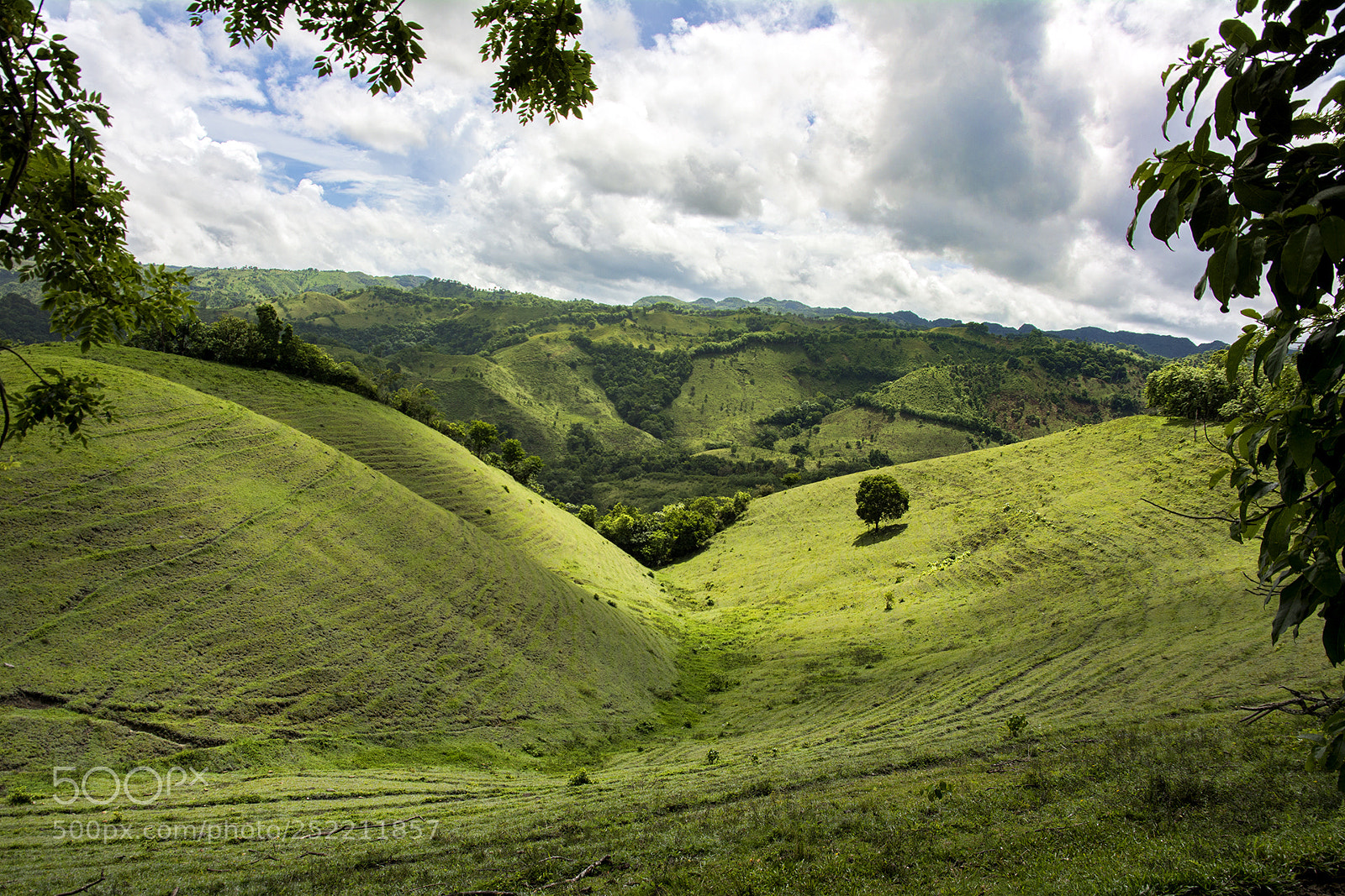 Nikon D7100 sample photo. Green dominican landscapes photography
