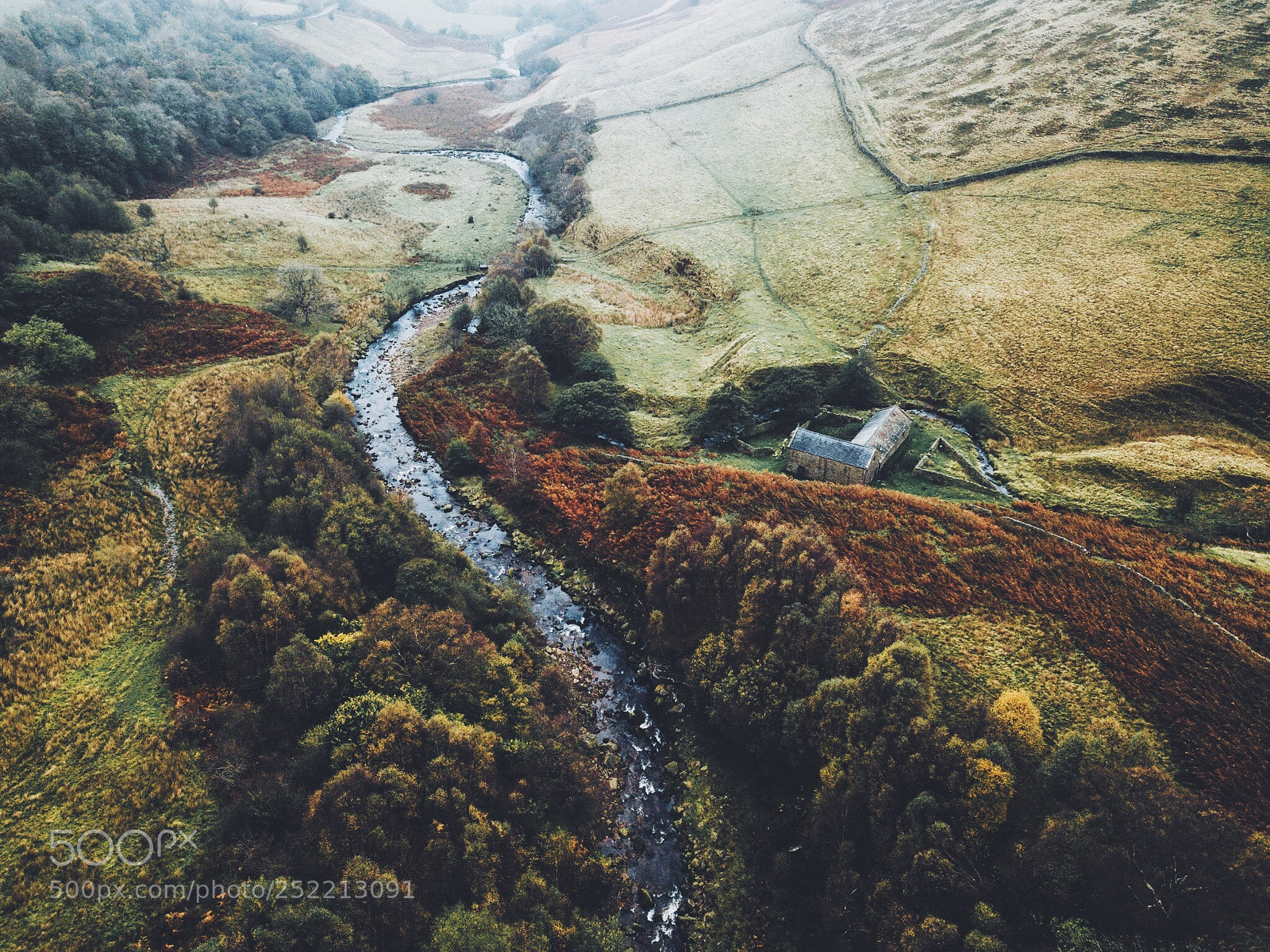 DJI FC220 sample photo. Abandoned  photography