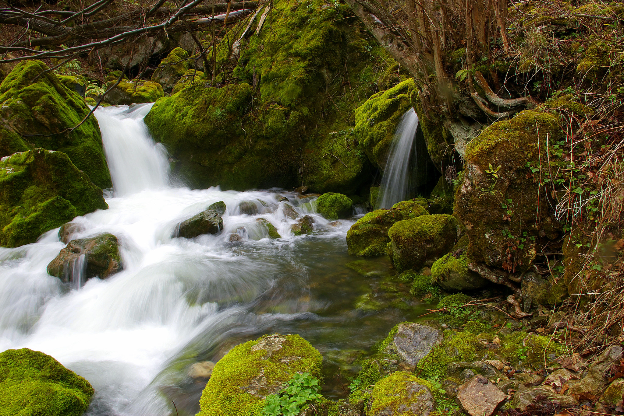 Pentax K100D sample photo. Cascades 2 photography