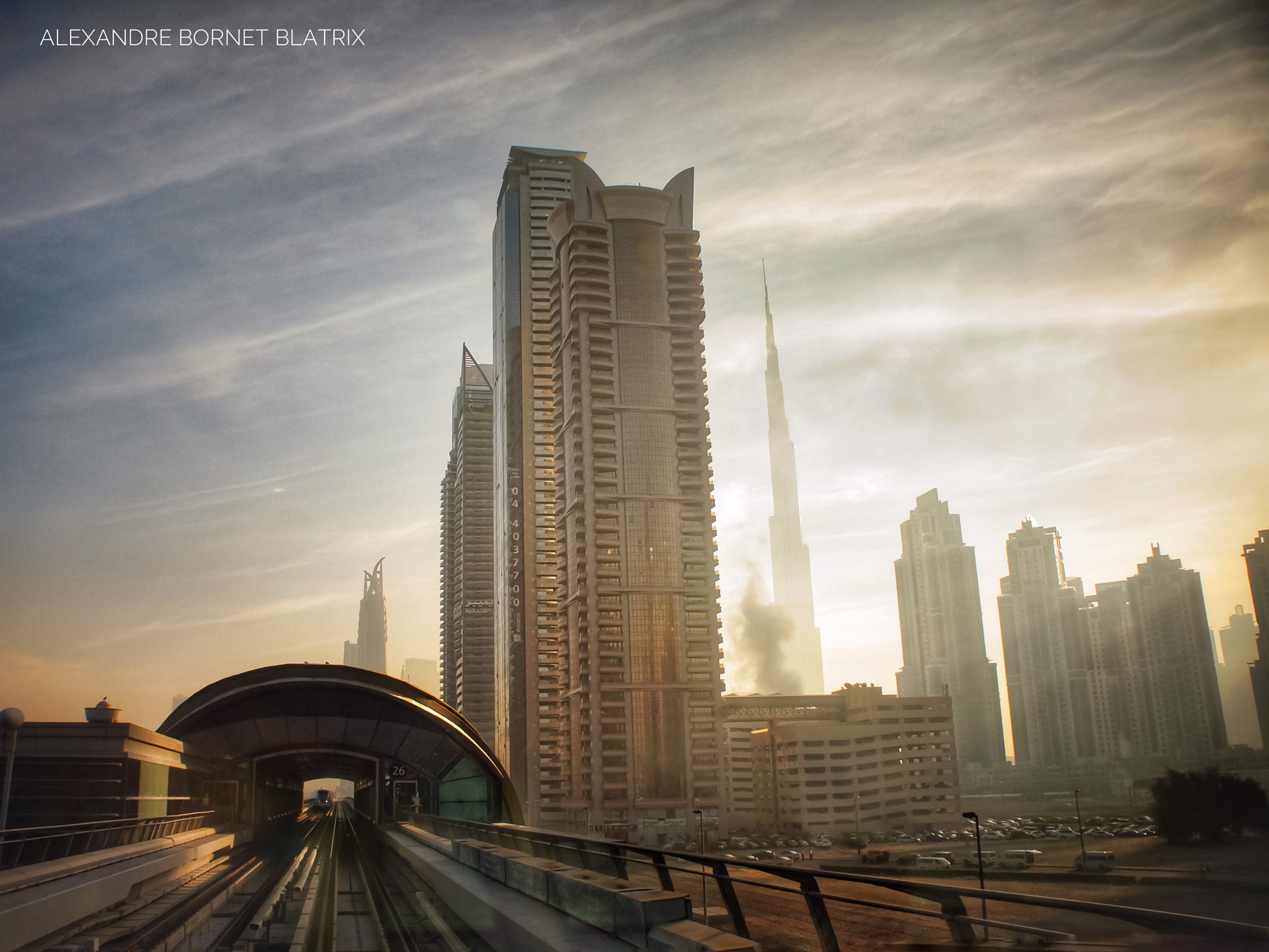 Sony Alpha NEX-C3 sample photo. Morning in dubaï photography