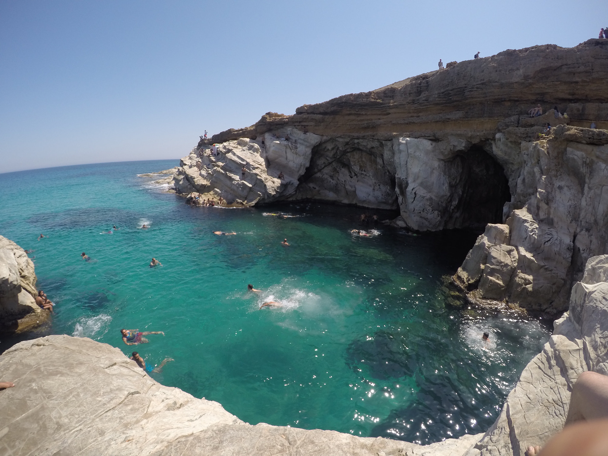 GoPro HERO4 Silver sample photo. Cap zebib bay in tunisia photography