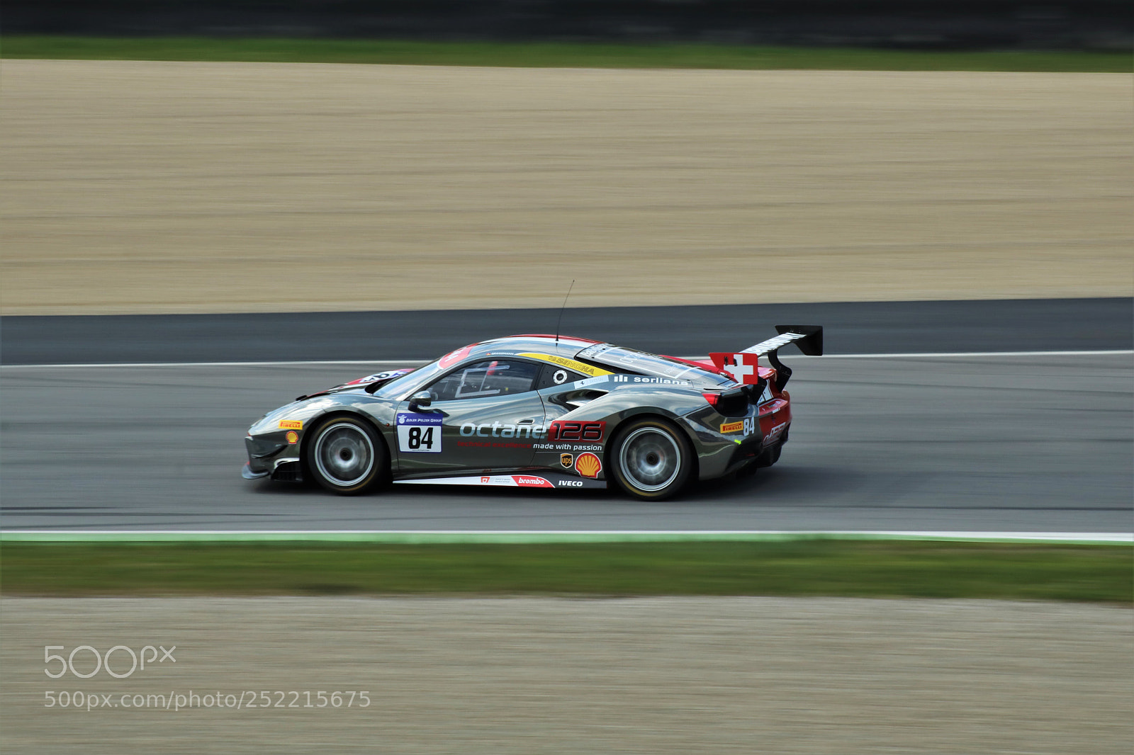 Canon EOS 760D (EOS Rebel T6s / EOS 8000D) sample photo. Ferrari 488 challenge europe photography